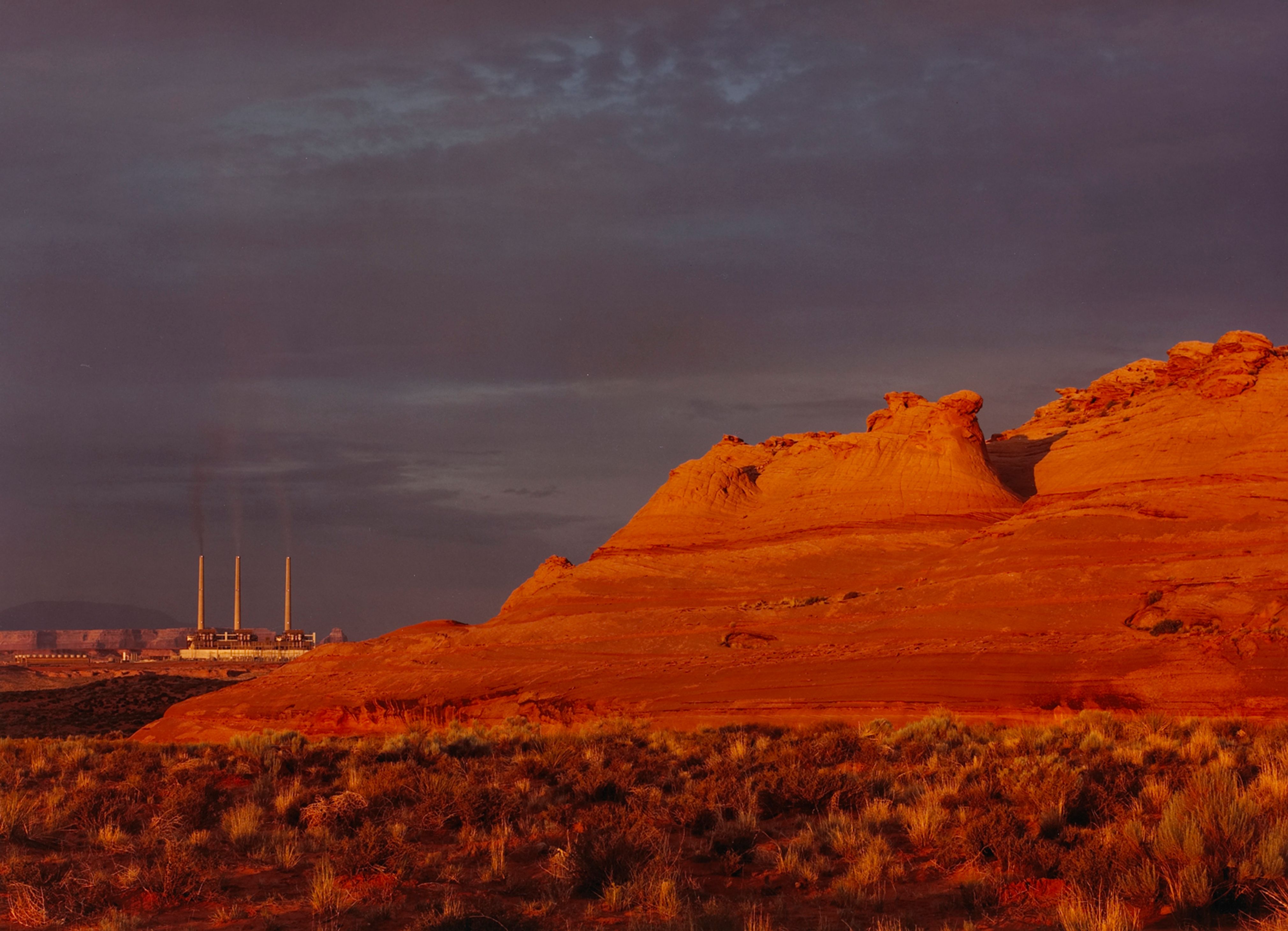 Navaho Generating Station (evening), Lake Powell, Arizona