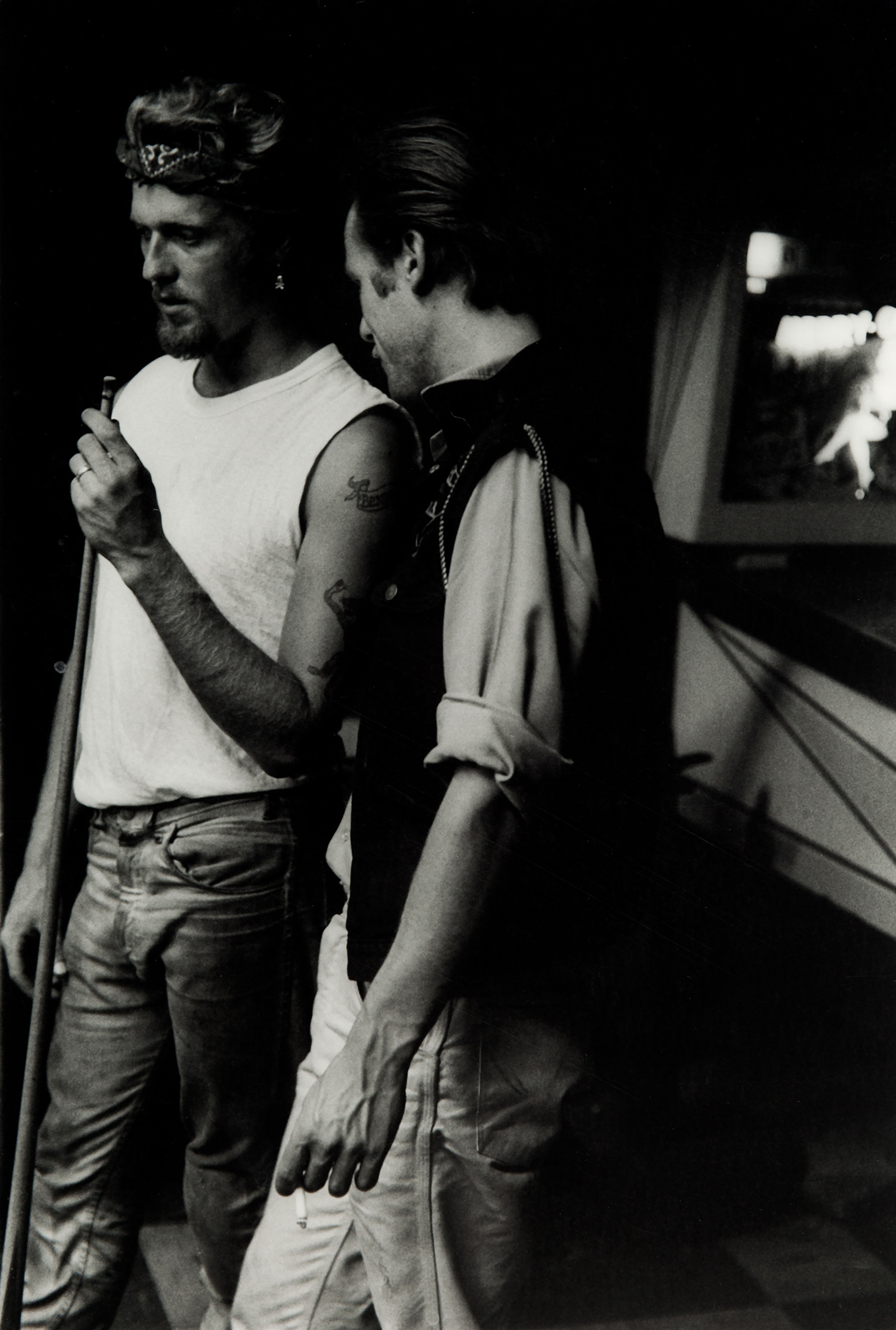 Benny and Brucie at the Stoplight Café, Chicago 1965