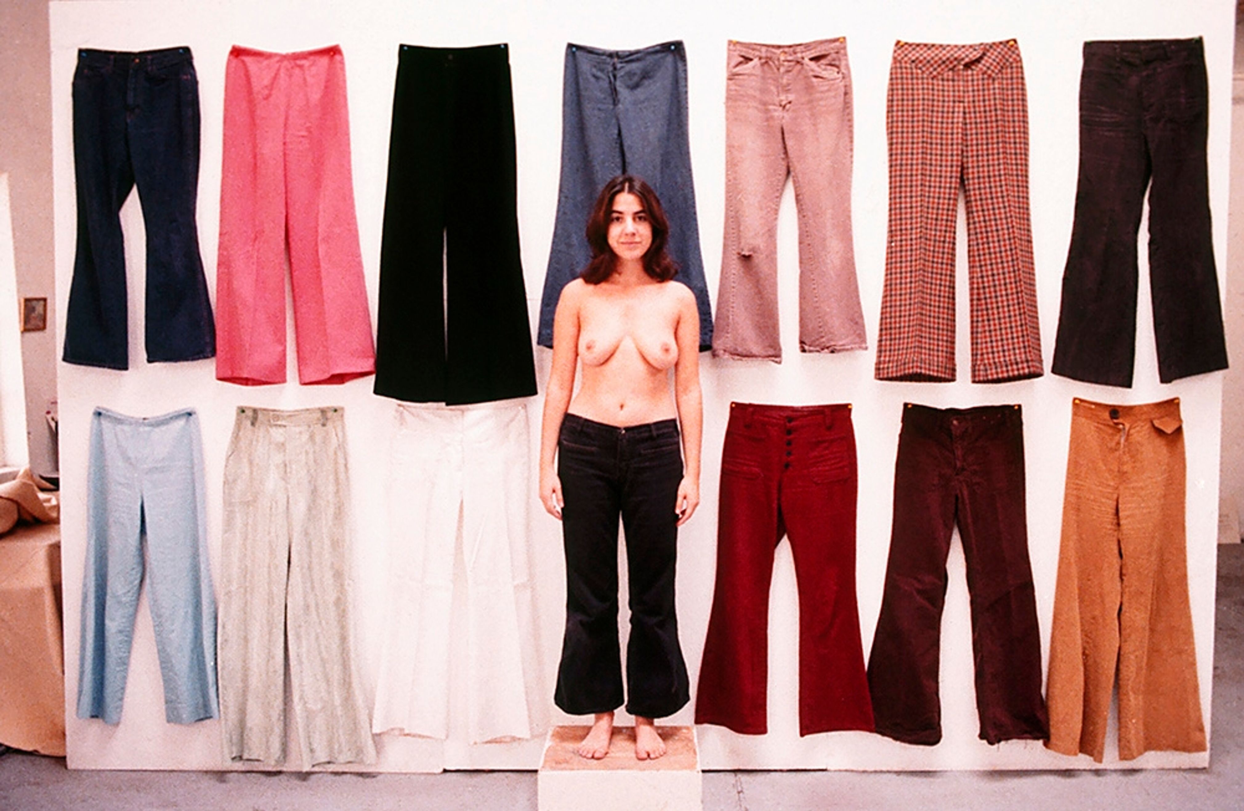 All the Pants I Had Except the Ones I Was Wearing (Front and Back)