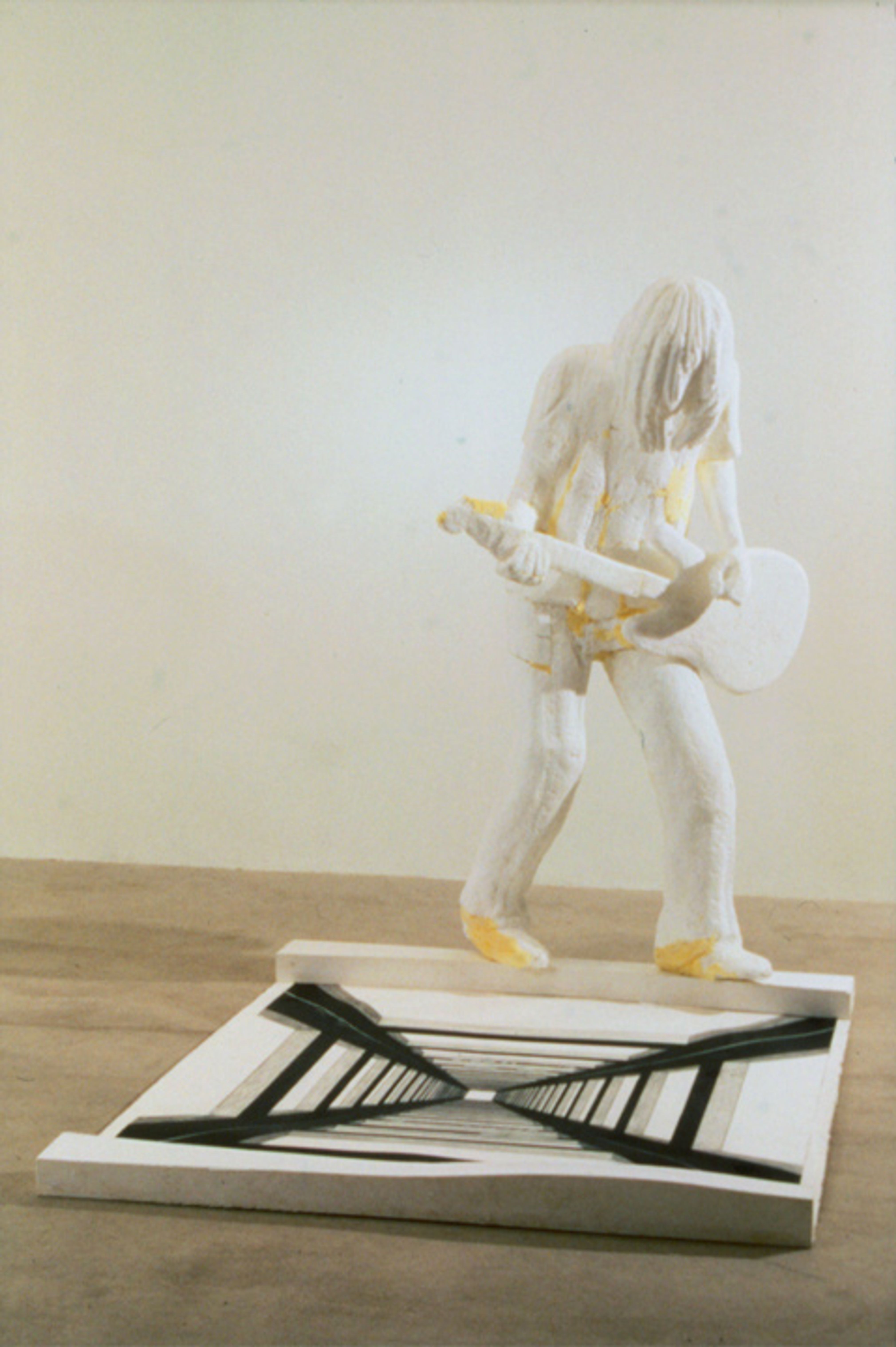 Left-Handed Guitarist