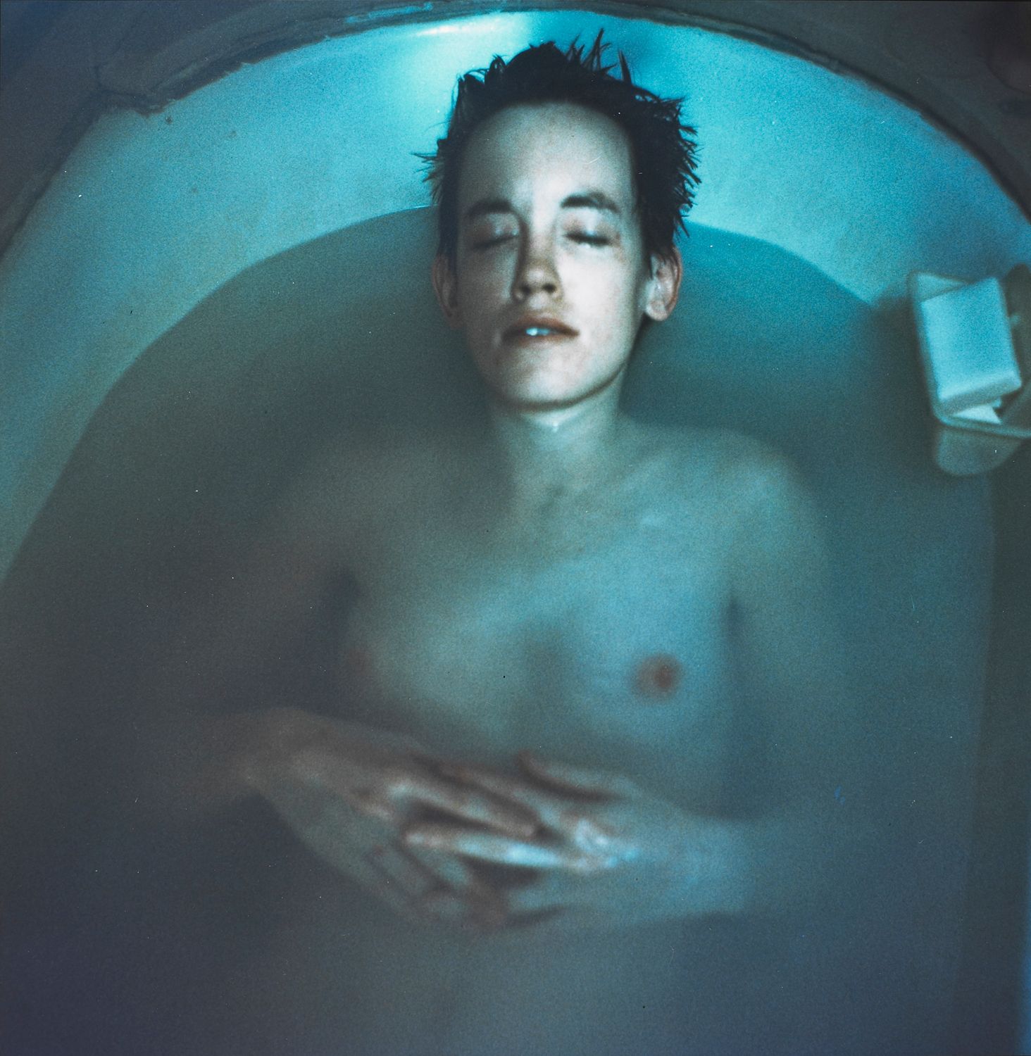 Ryan in the tub, Provincetown, Mass.