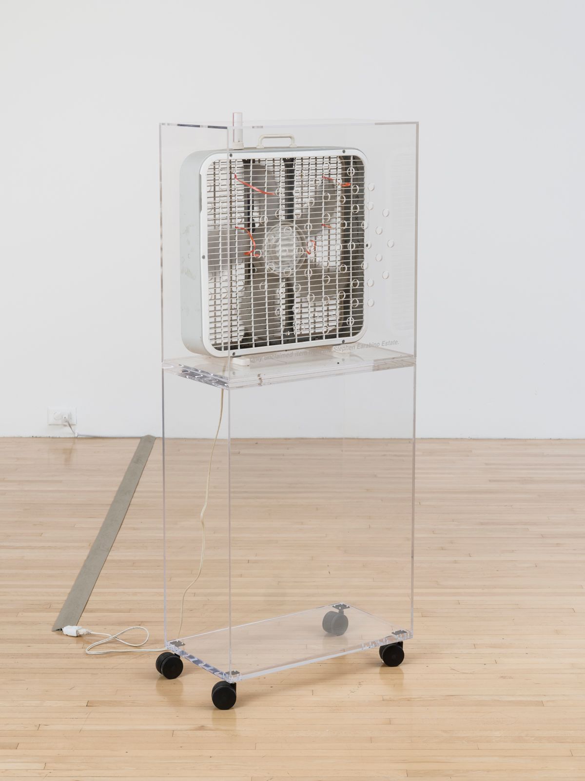Electric Fan: Only unclaimed item from the Stephen Earabino estate.