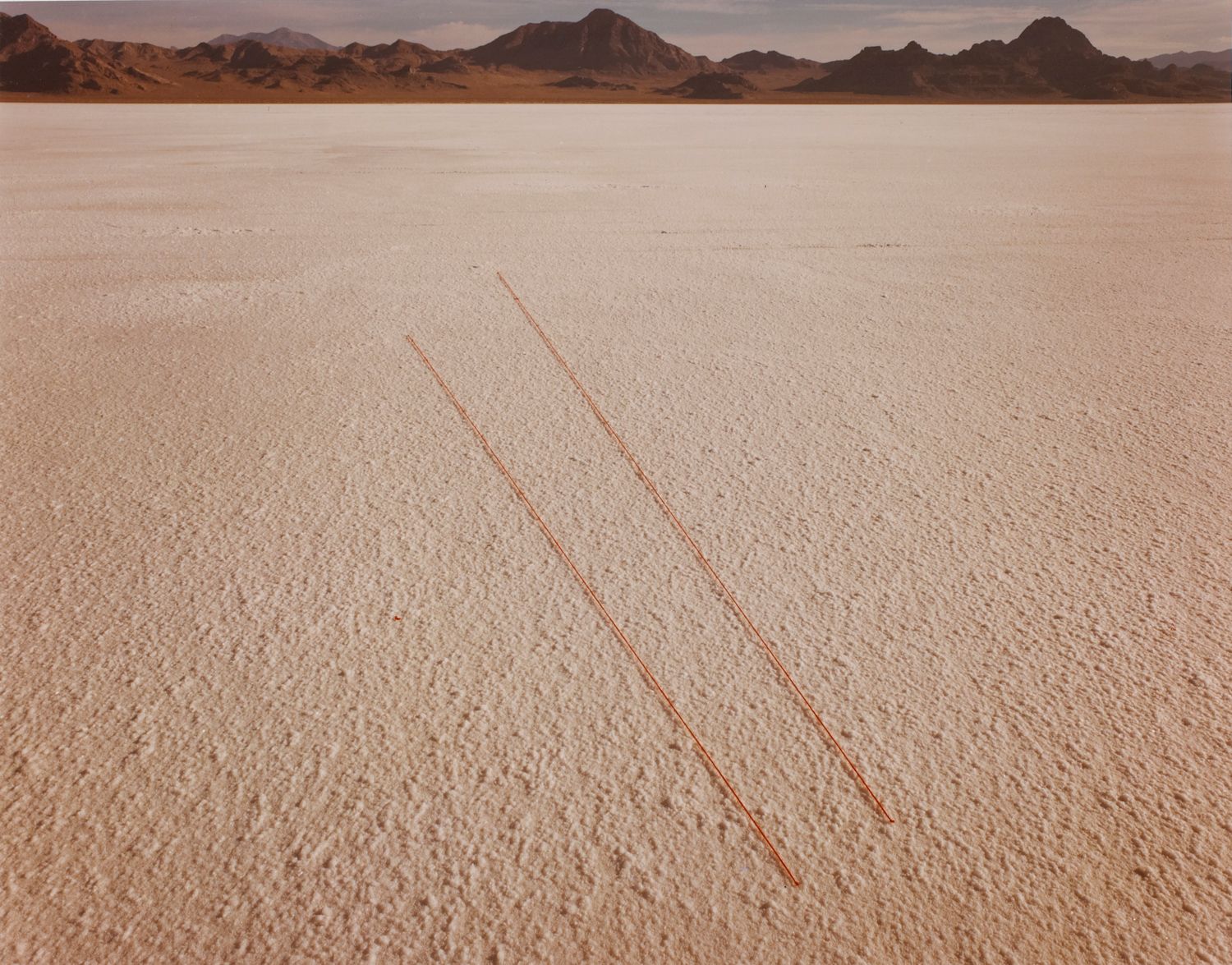 Tracks, Bonneville Salt Flats, Wendover, Utah