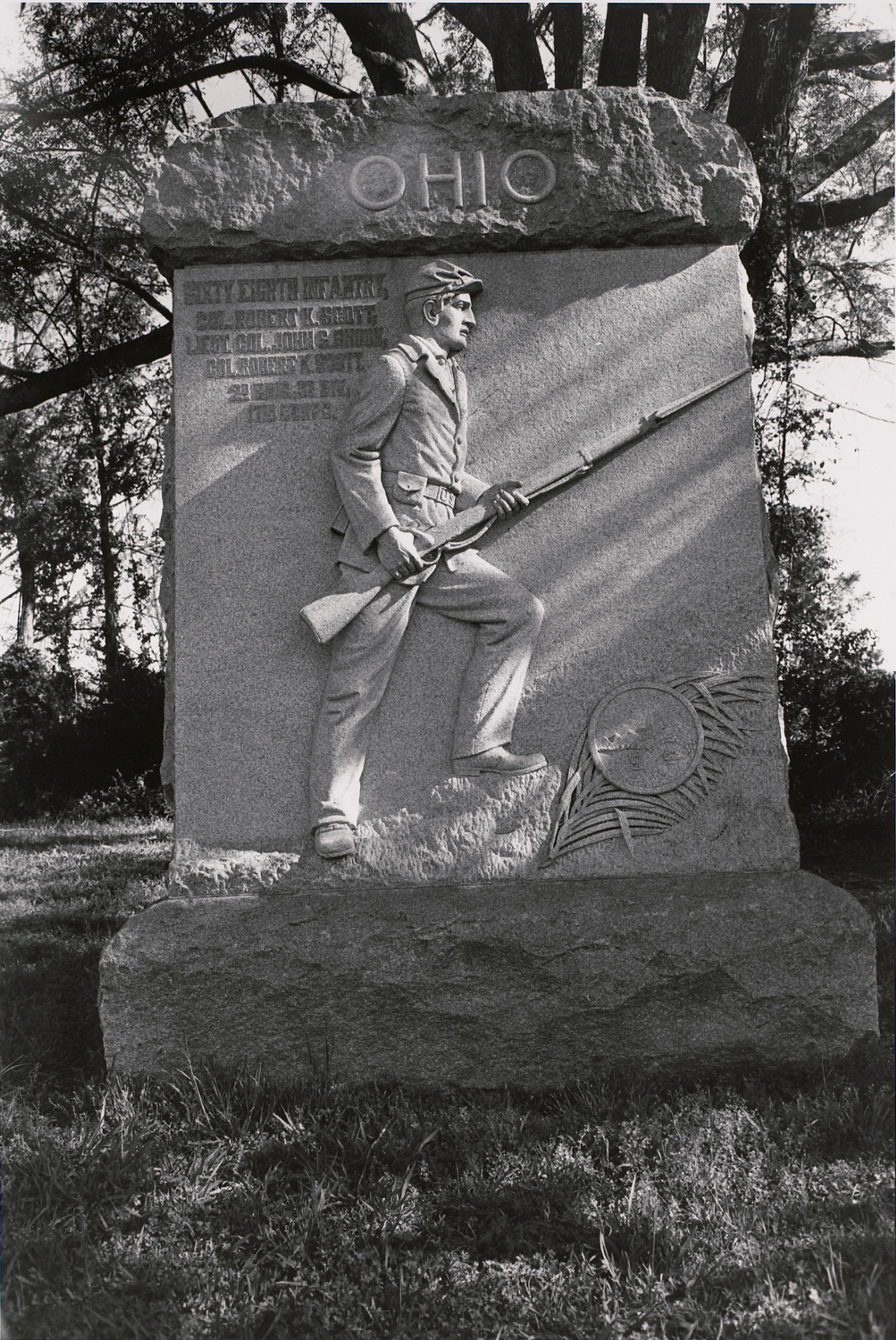 Sixty-Eighth Ohio Infantry. Vicksburg National Military Park