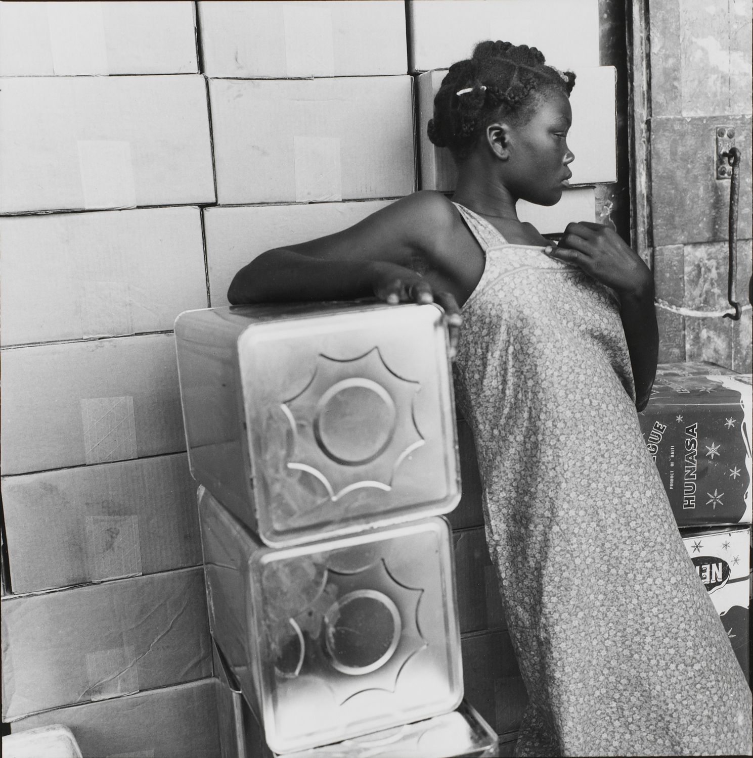 A girl in the market
