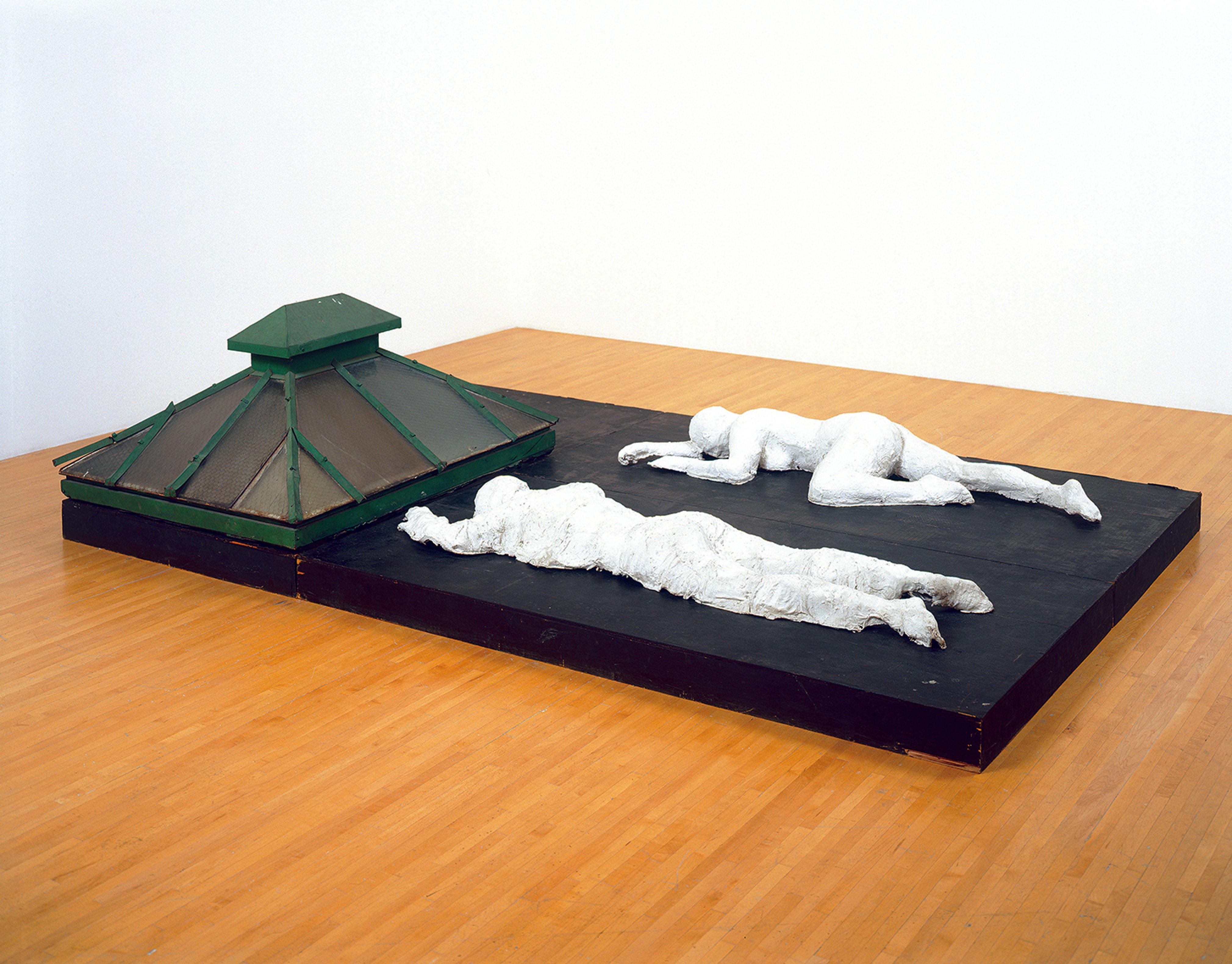 Sunbathers on Rooftop
