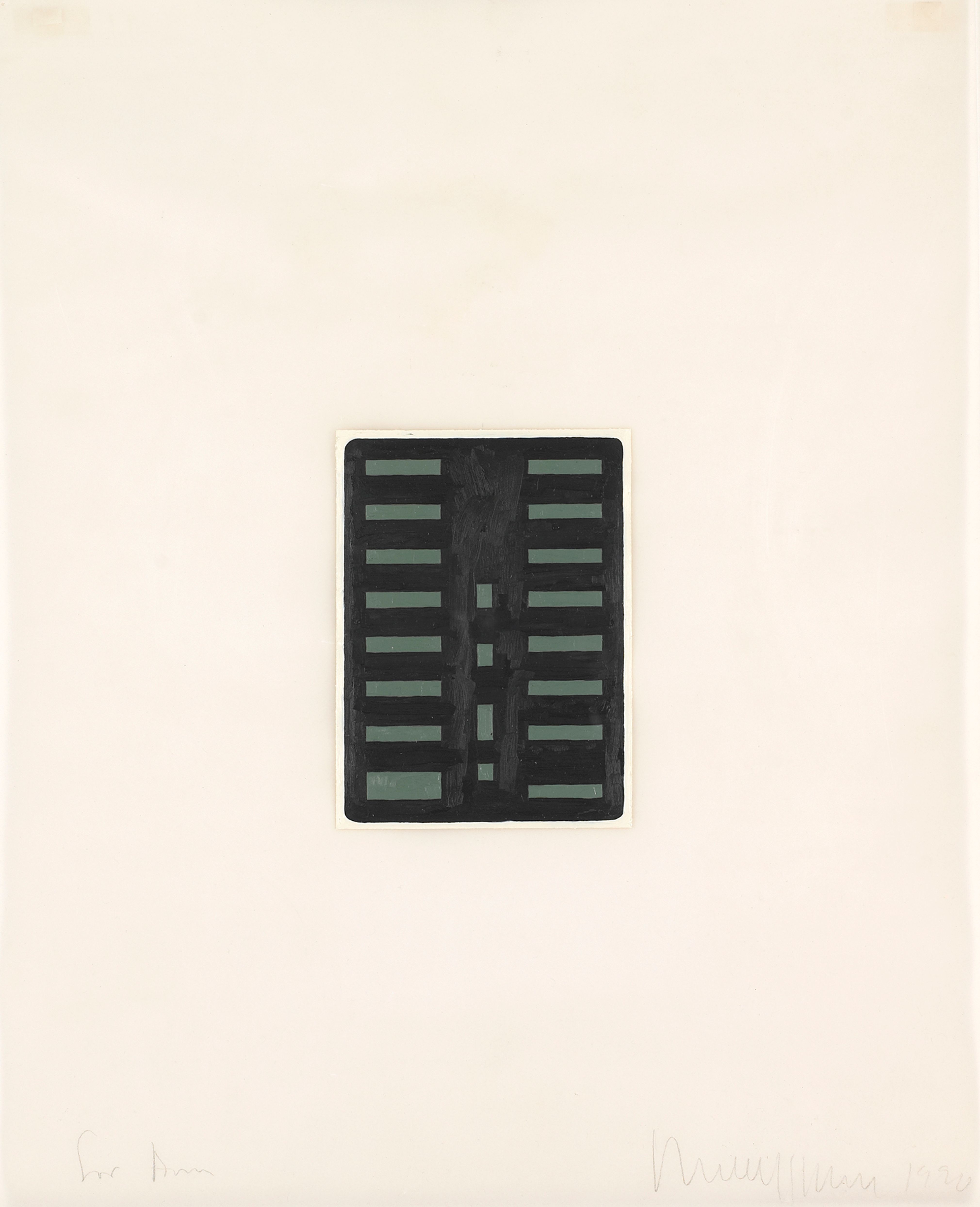 Study For Untitled (Department Of Blockprinting, Building 15, Block 60, 11th Street Between G And H Streets, Poston-Unit 1 Area, Poston Relocation Center, Poston, Arizona, War Relocation Project, 1942), Untitled (...SEE FILE FOR COMPLETE TITLE)