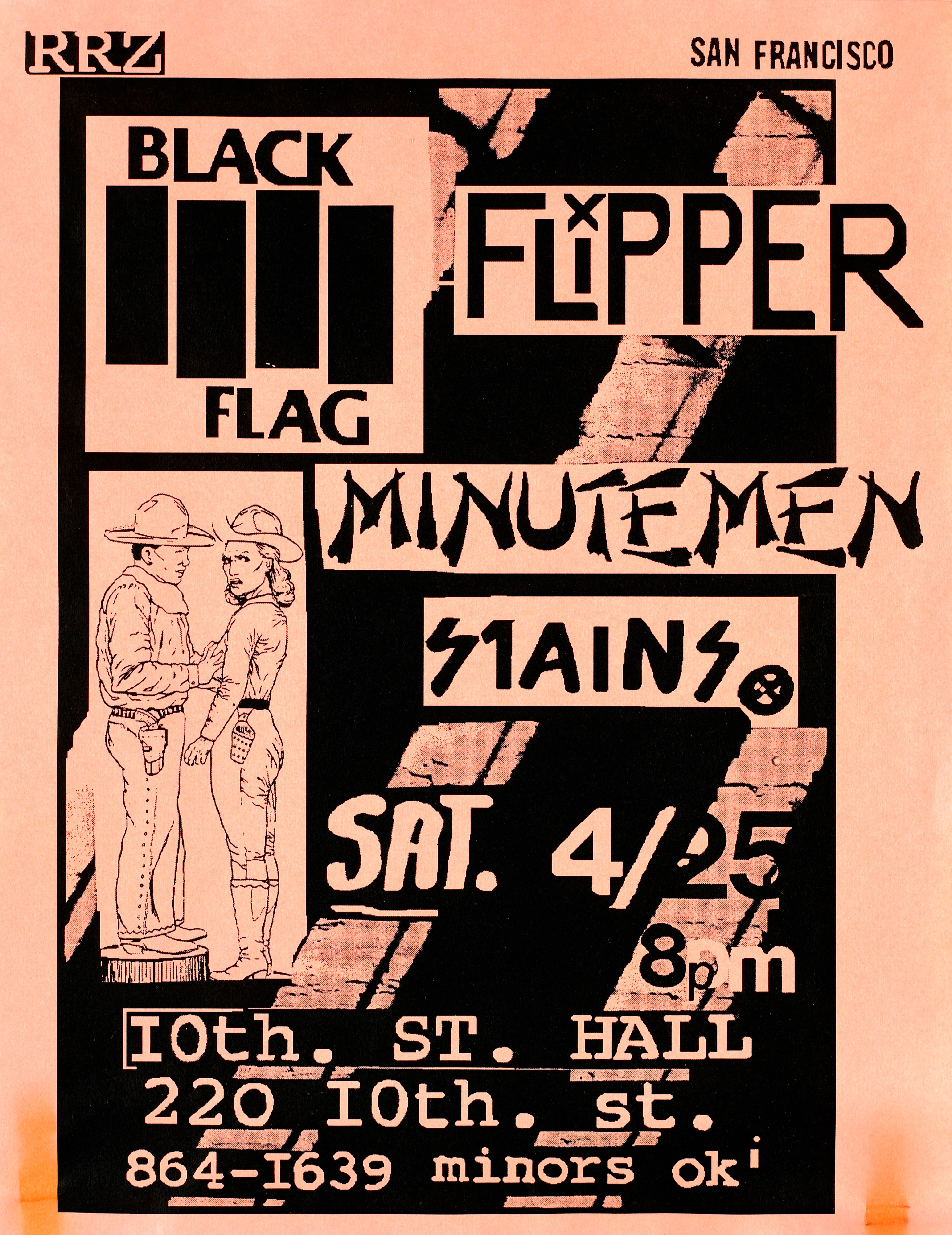 Flipper/Minutemen/Stains