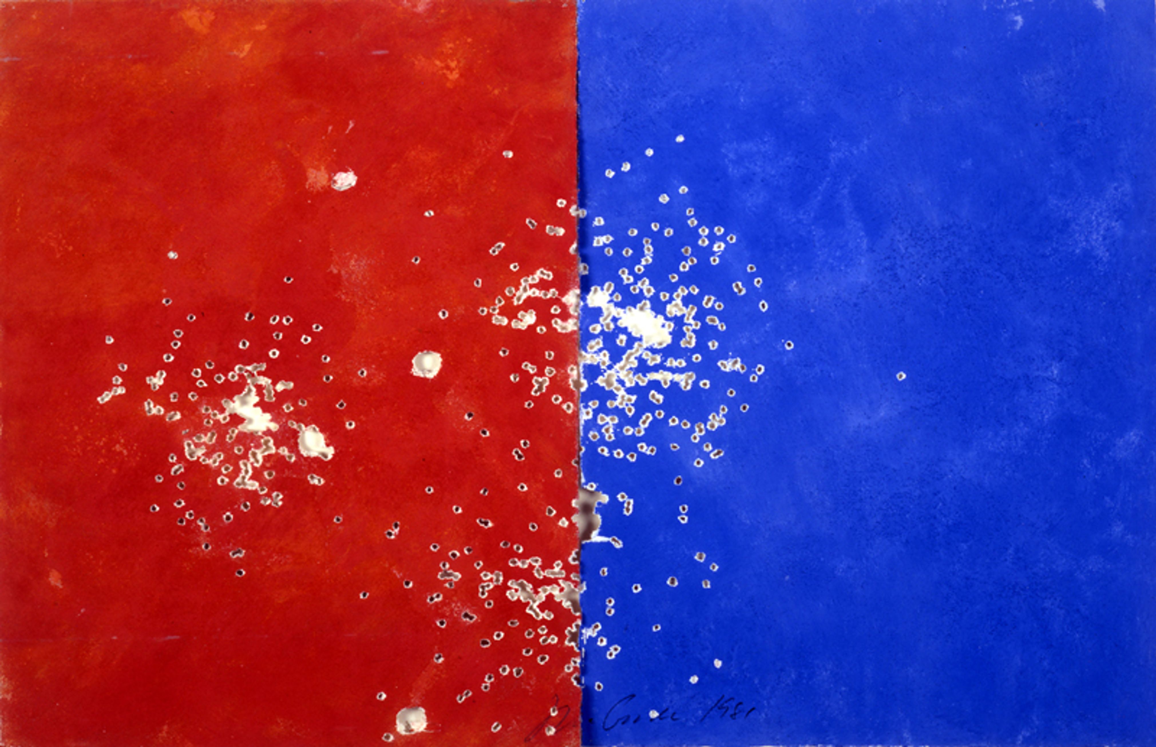 Untitled (Blue and Orange)