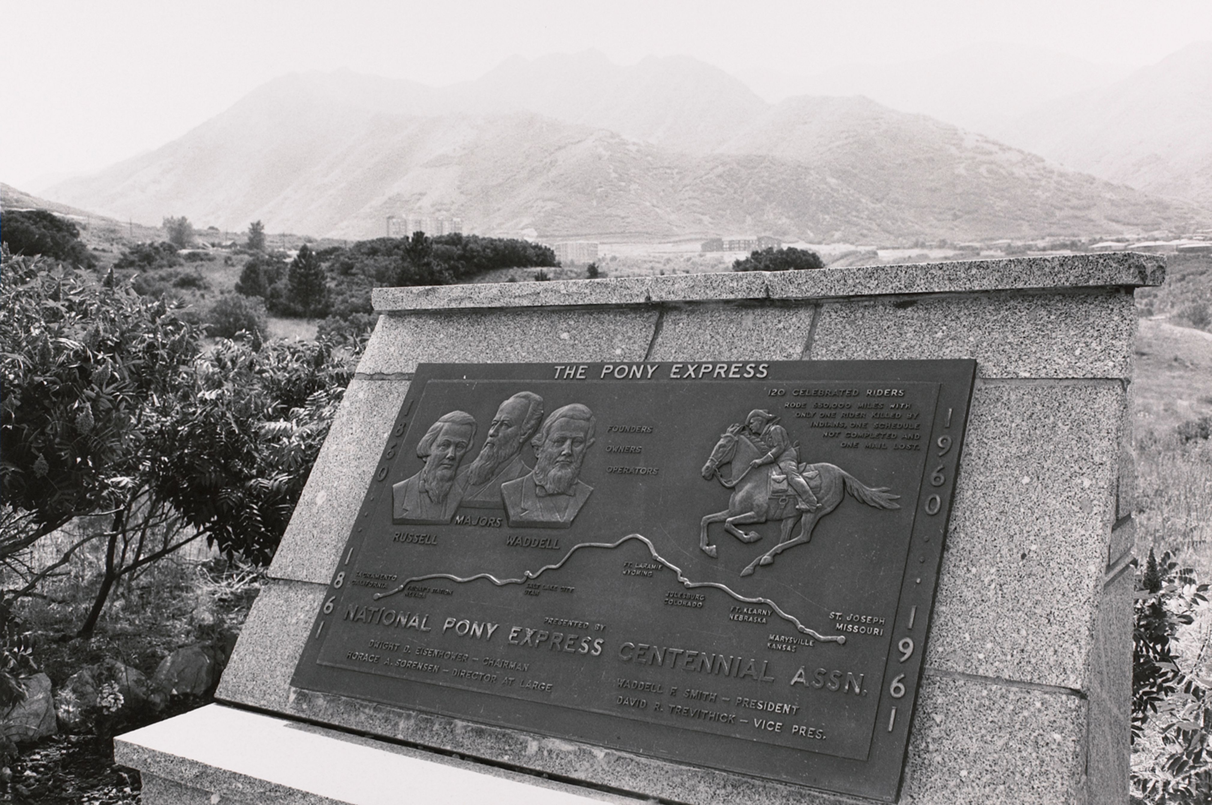 The Pony Express. Salt Lake City, Utah