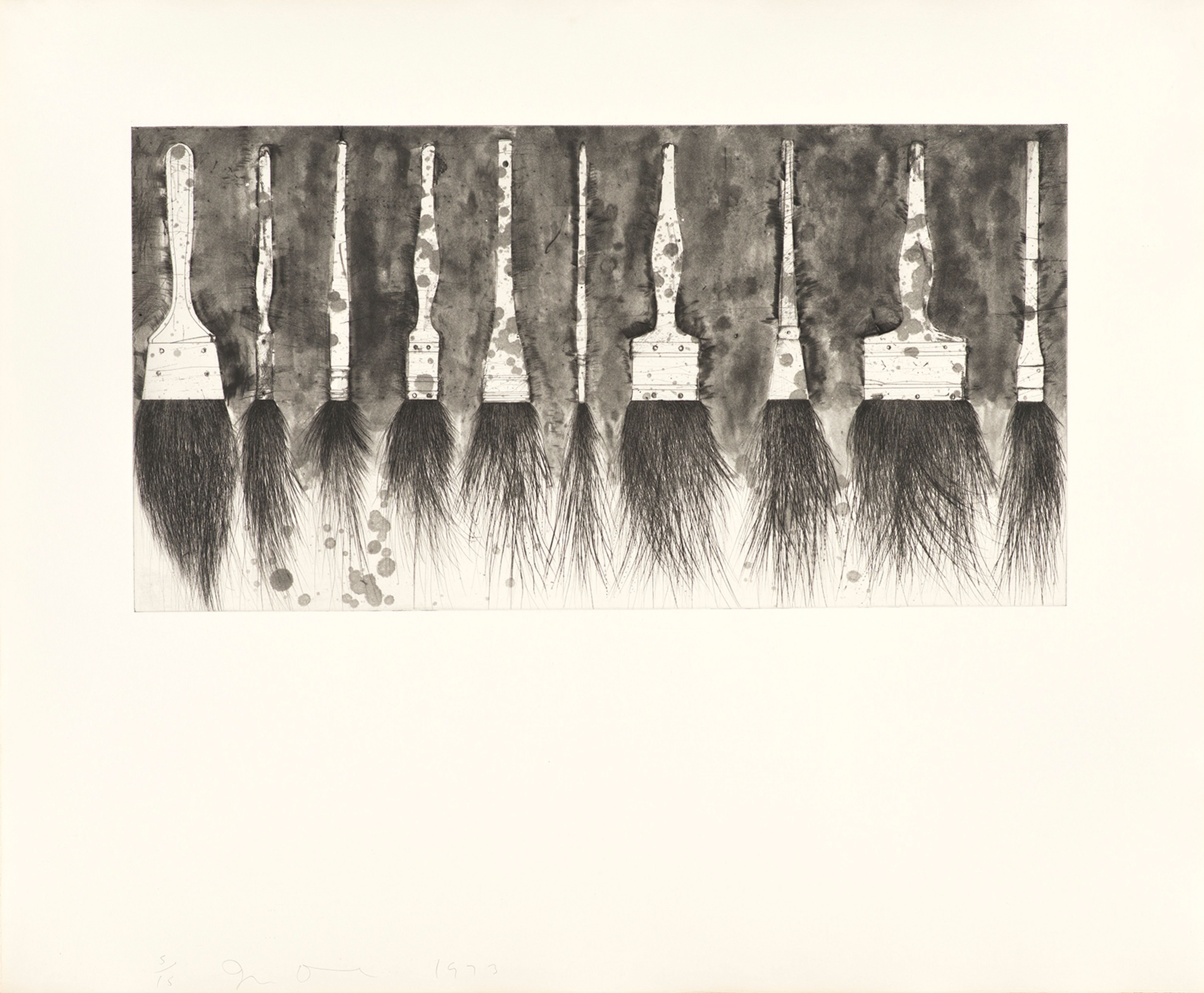 Five Paintbrushes
