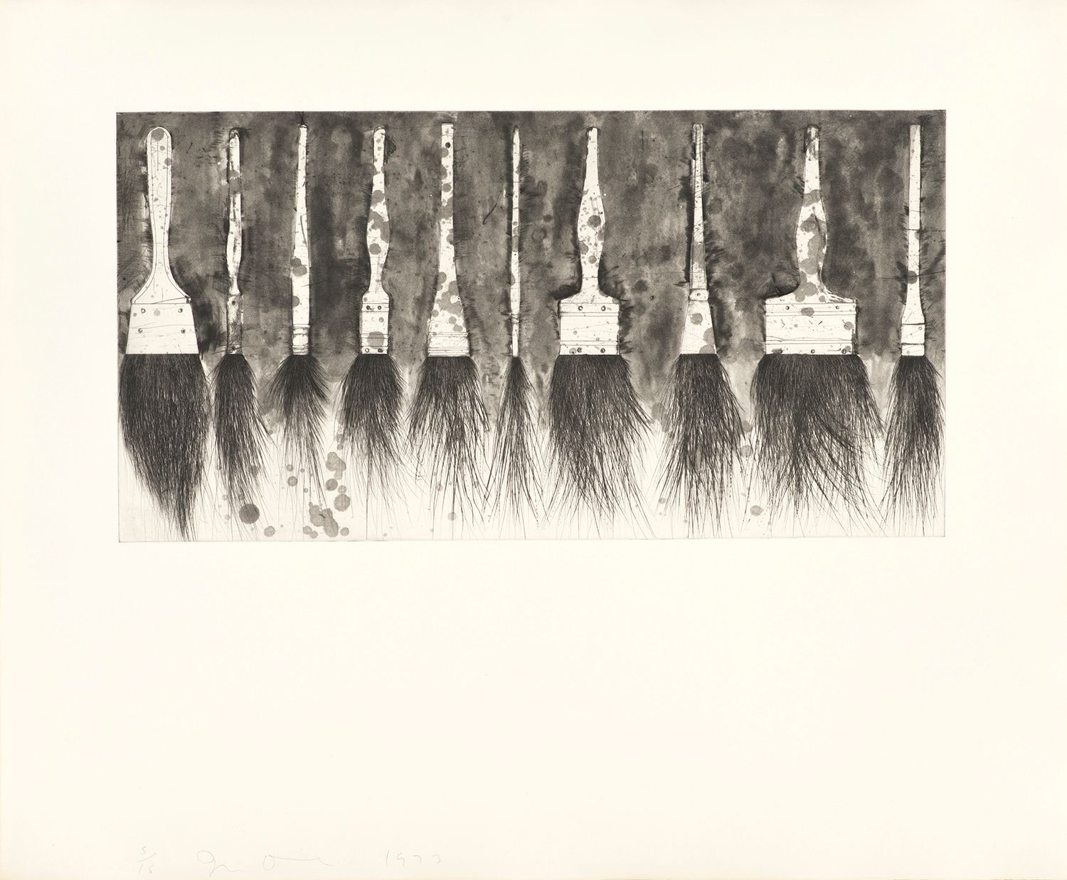 Five Paintbrushes