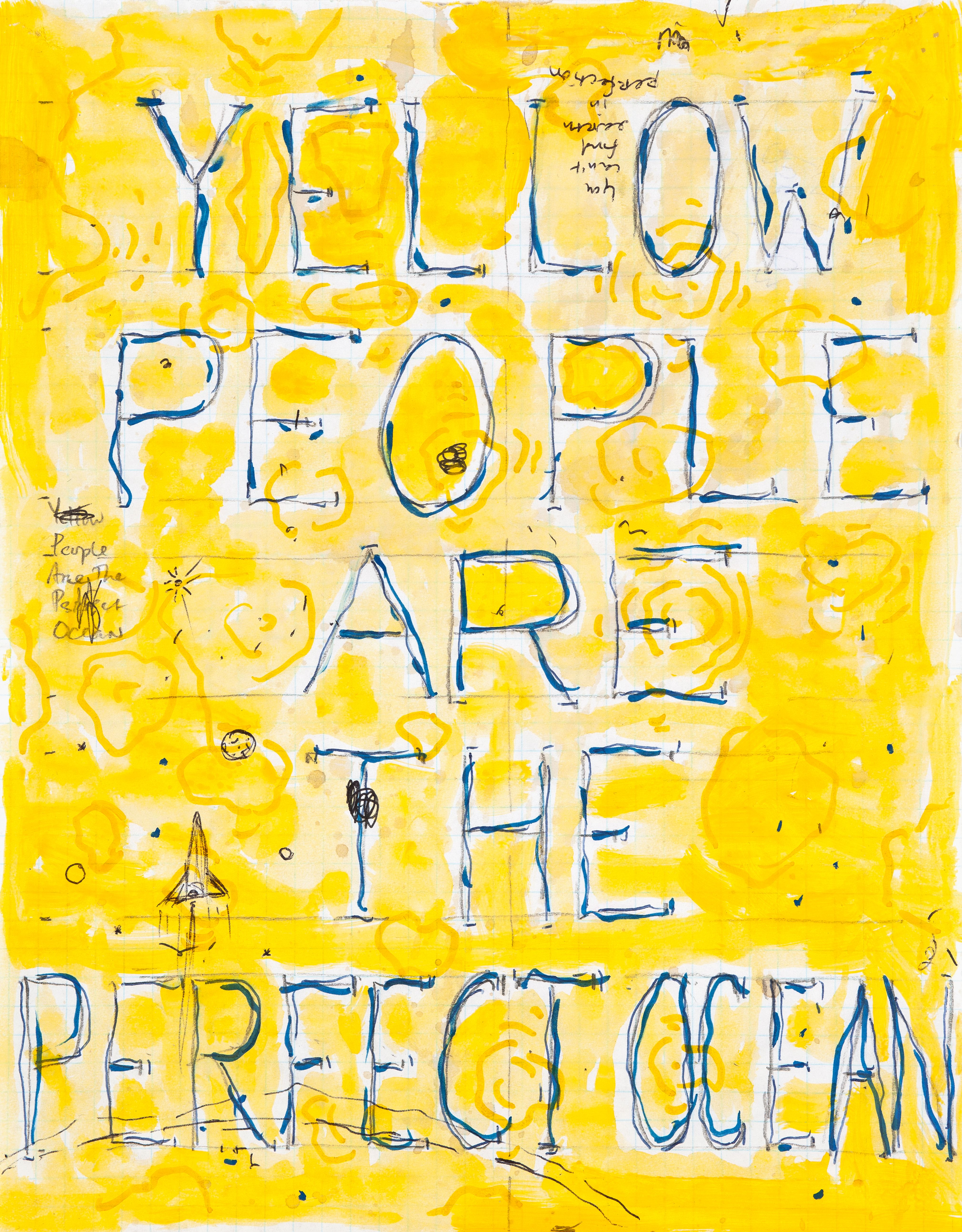 Yellow people are the perfect ocean