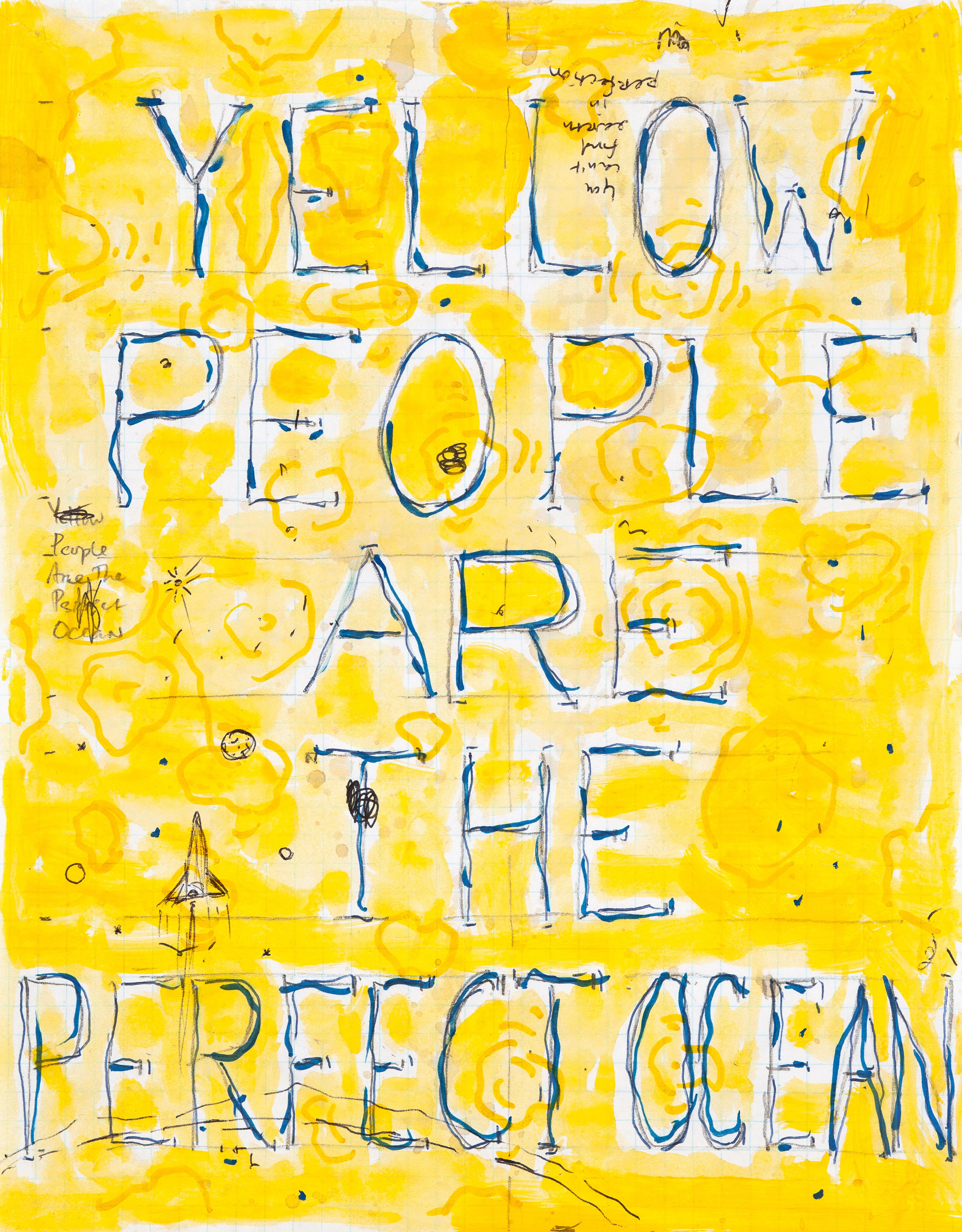 Yellow people are the perfect ocean