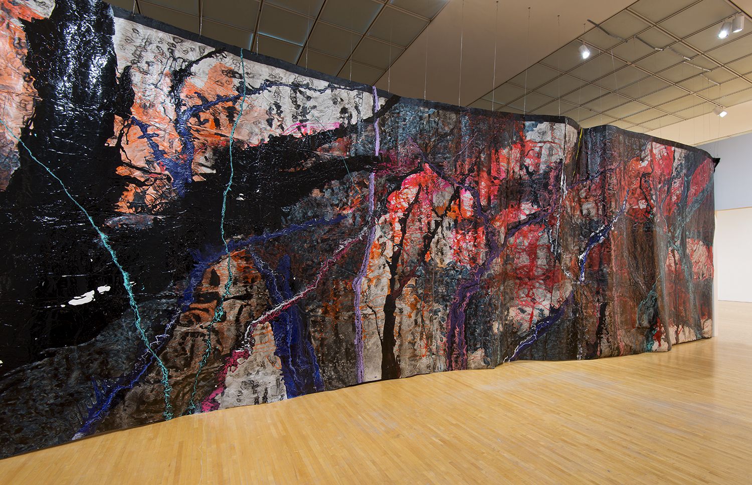 Representation of a Landscape as a Wall
