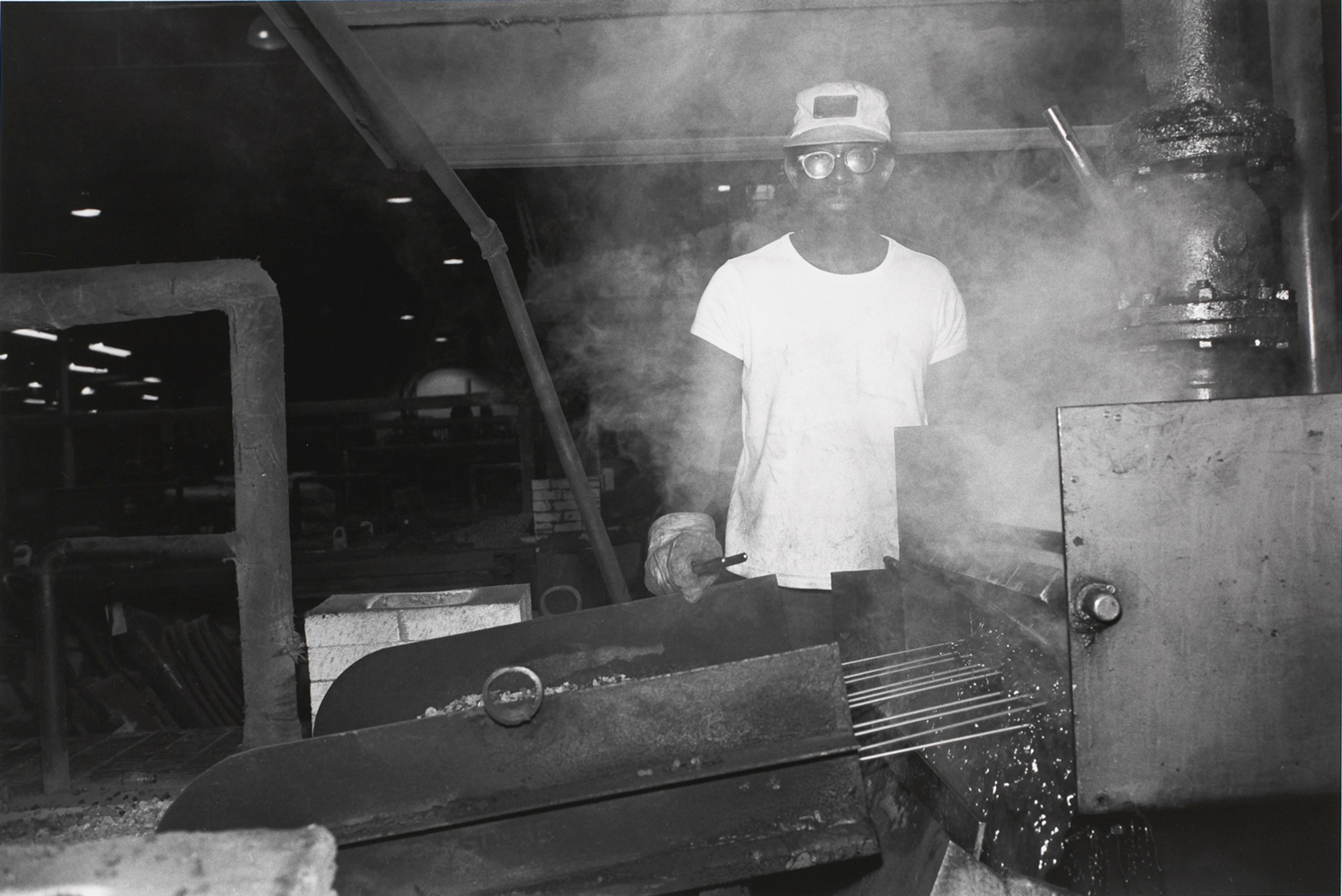 CLEVELAND, OHIO (man with glasses and hat)