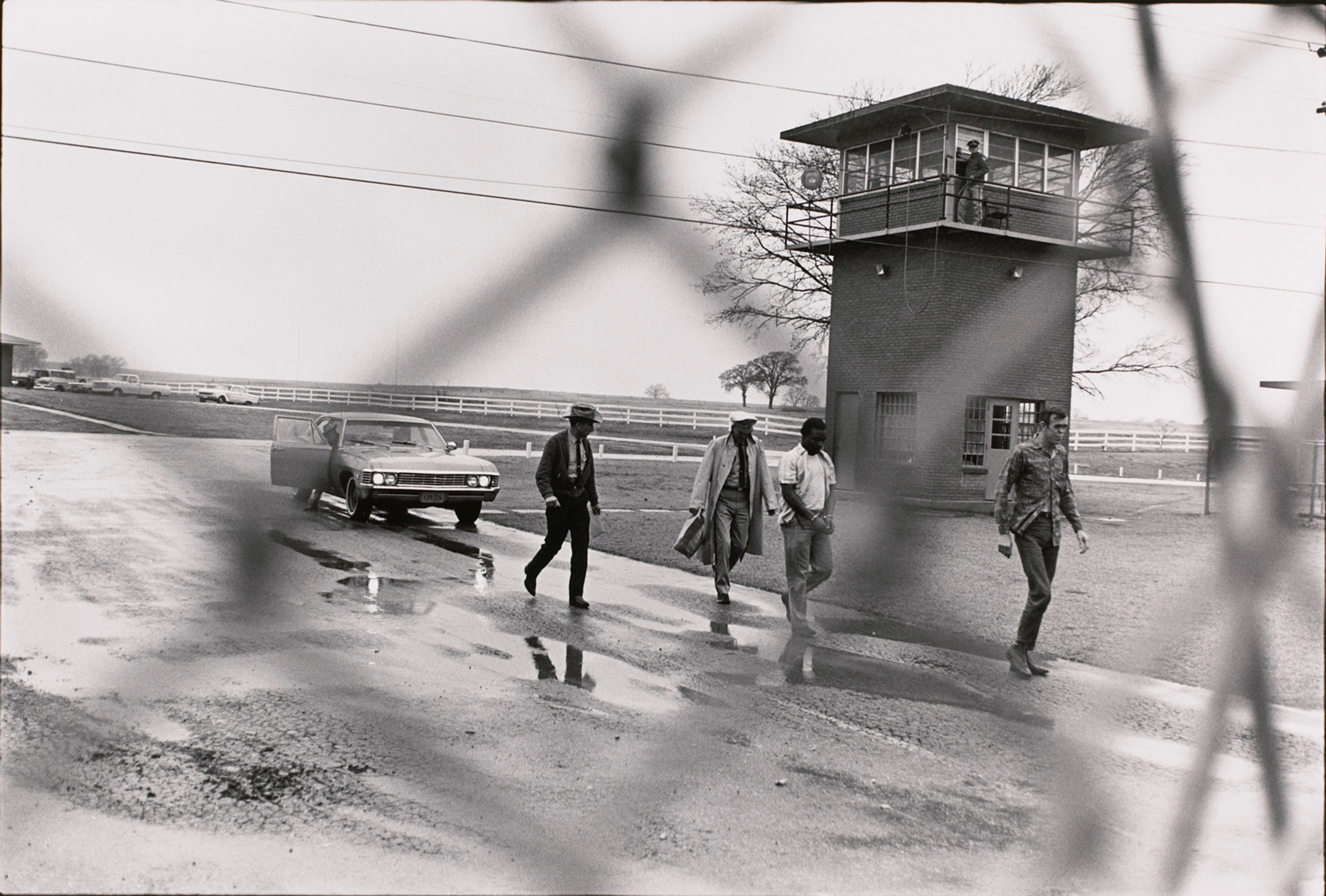Entering prison, seven years and life