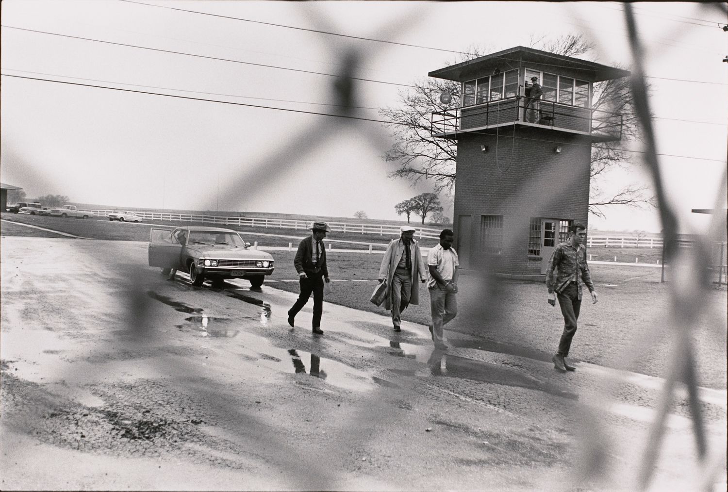 Entering prison, seven years and life