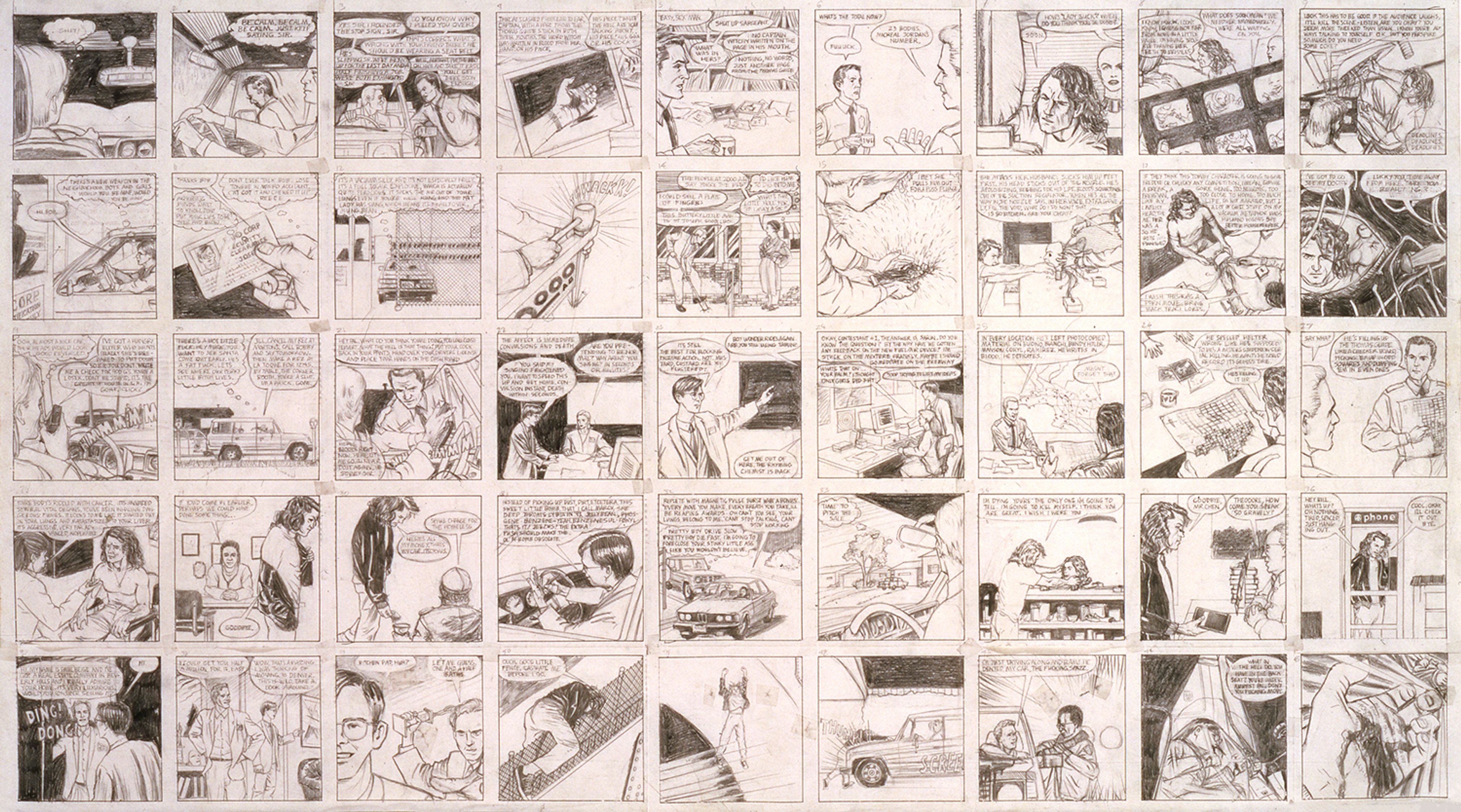 study for Horror A Vacui