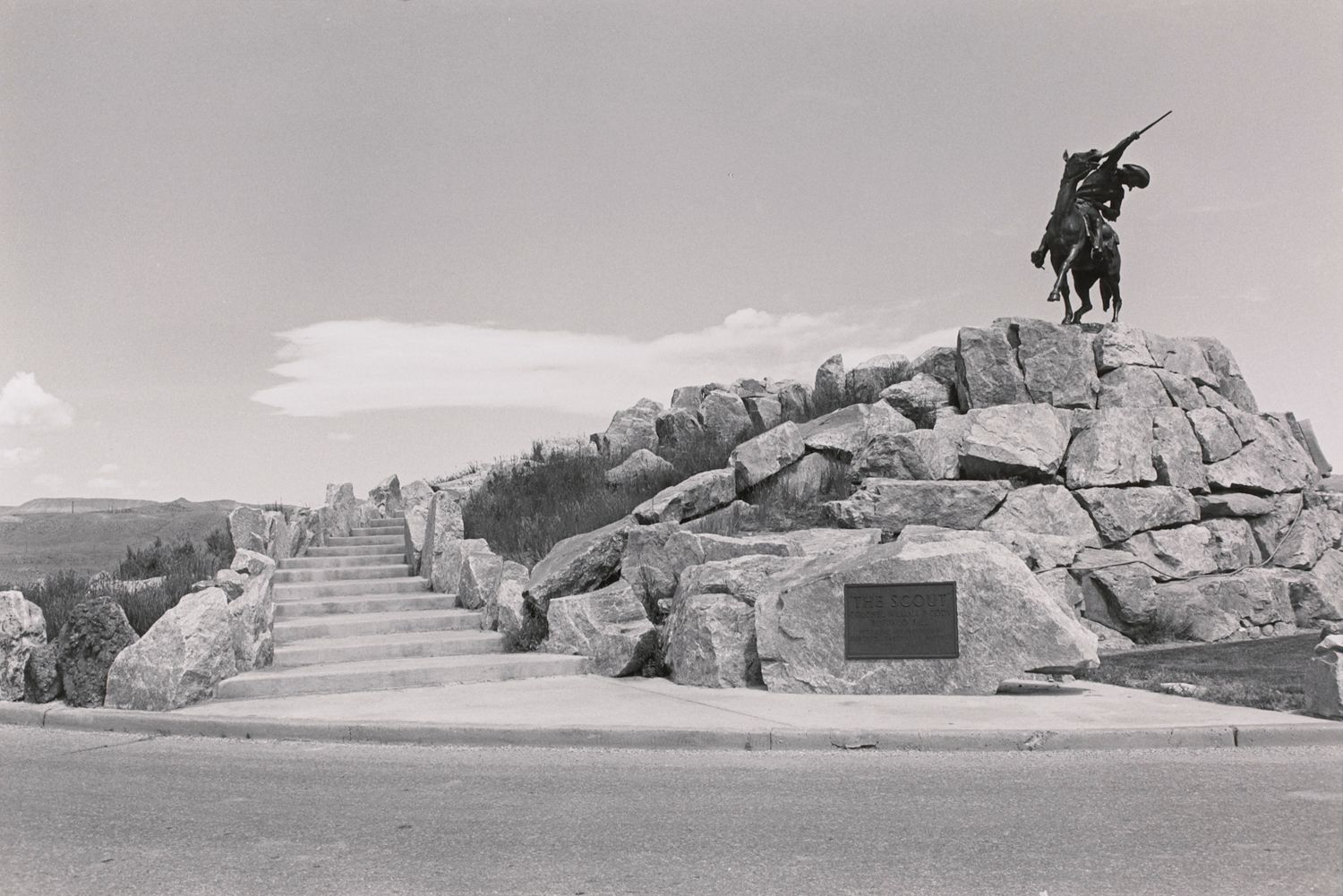 The Scout, Buffalo Bill. Cody, Wyoming