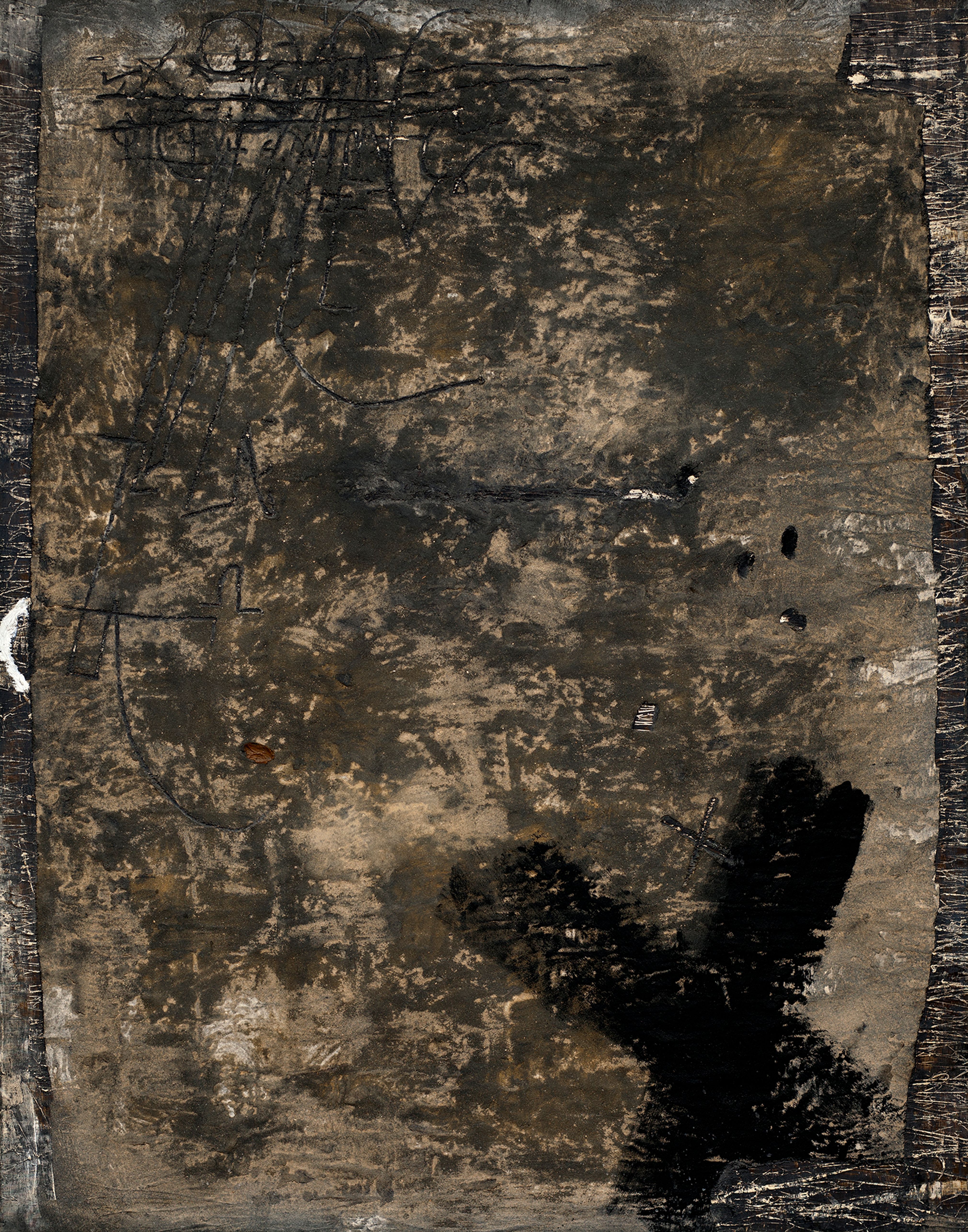 Grey and Black Cross. No. XXVI