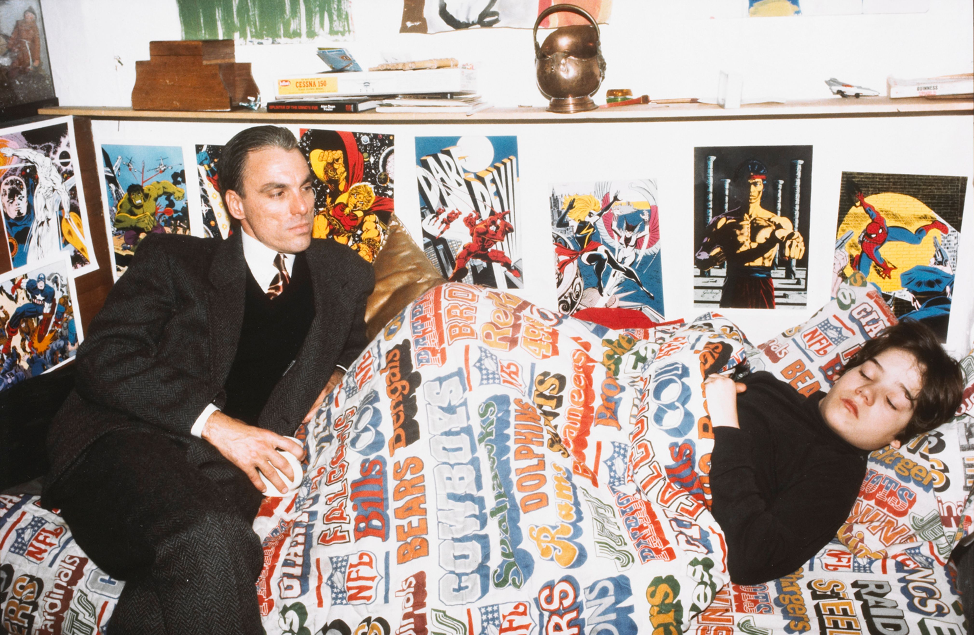 Max with Richard, New York City