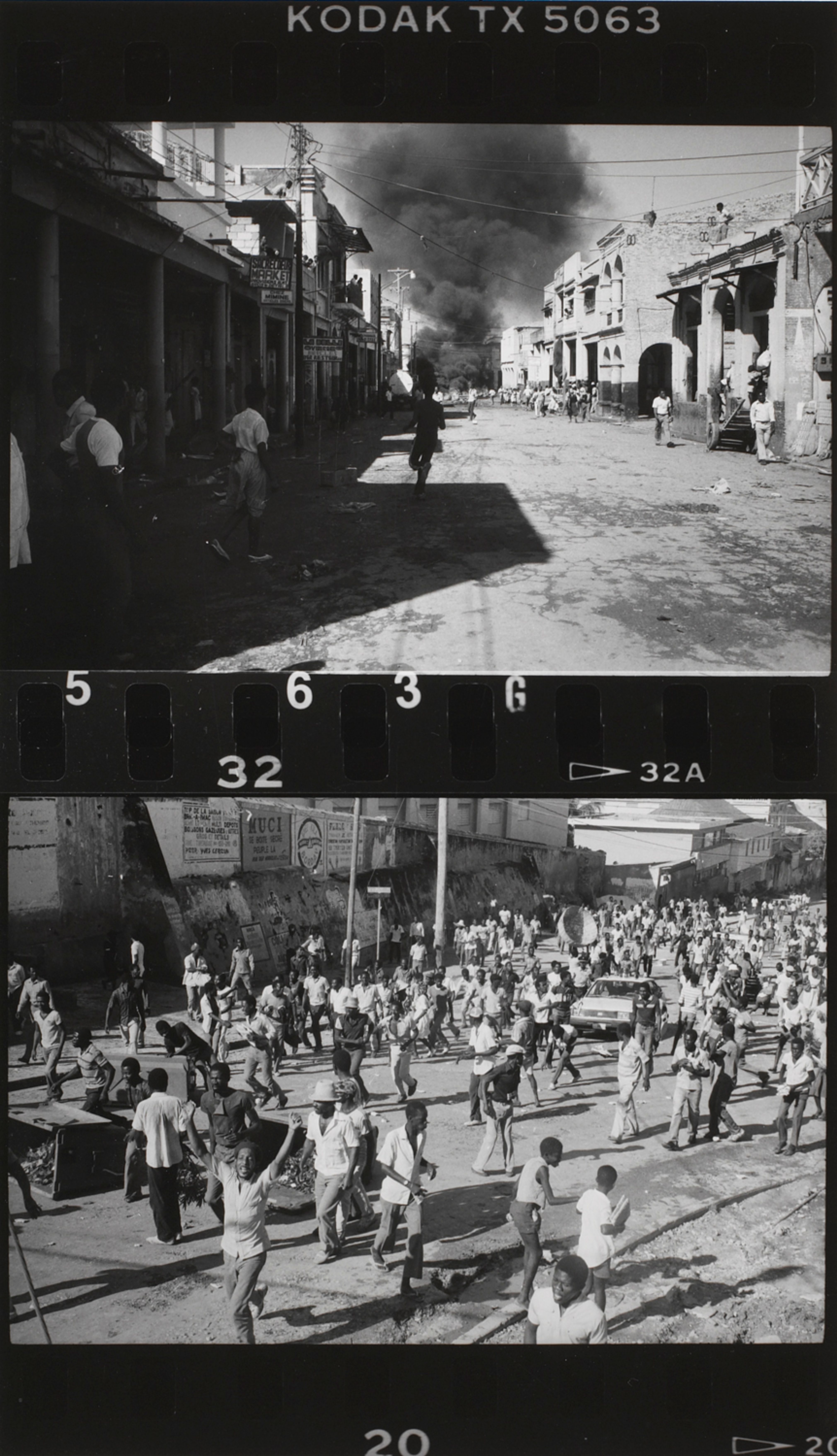 January 31, the first manifestation in Port-au-Prince