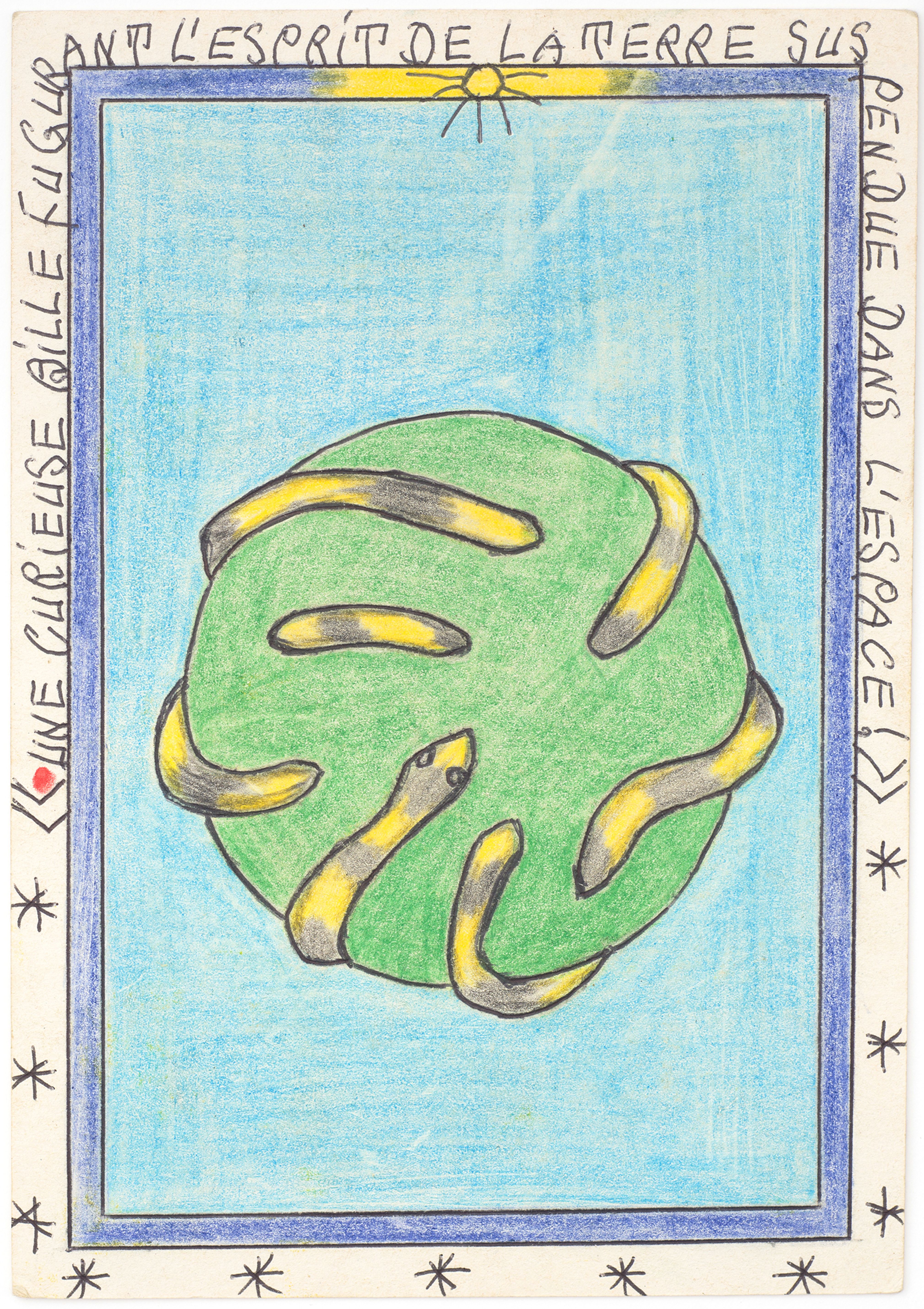 Untitled (Une Curieuse Bille Fugurant)