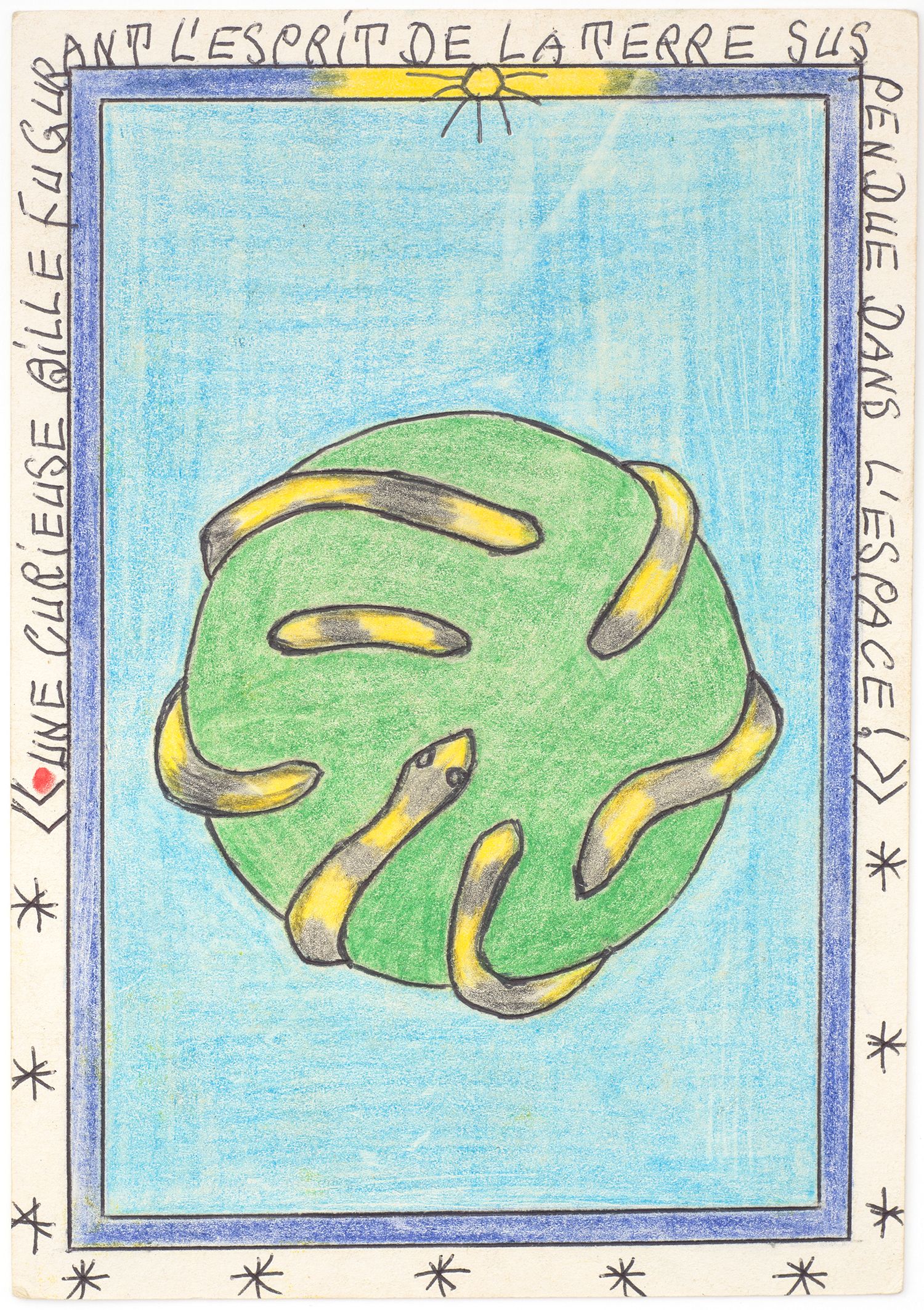 Untitled (Une Curieuse Bille Fugurant)