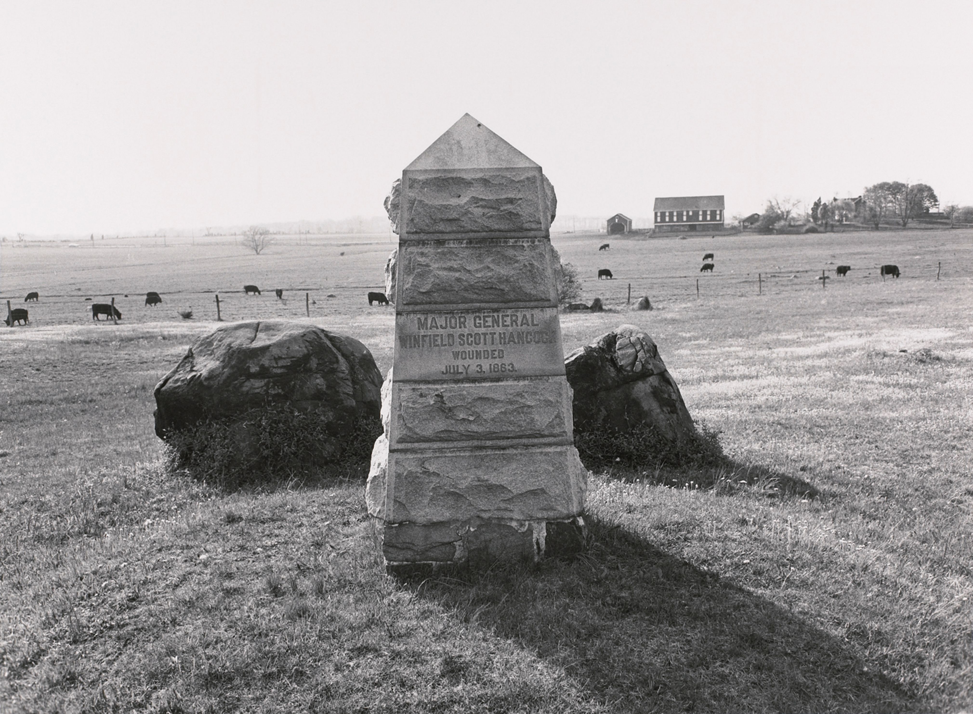 Site of Major General Hancock’s Wounding. Gettysburg National Military Park