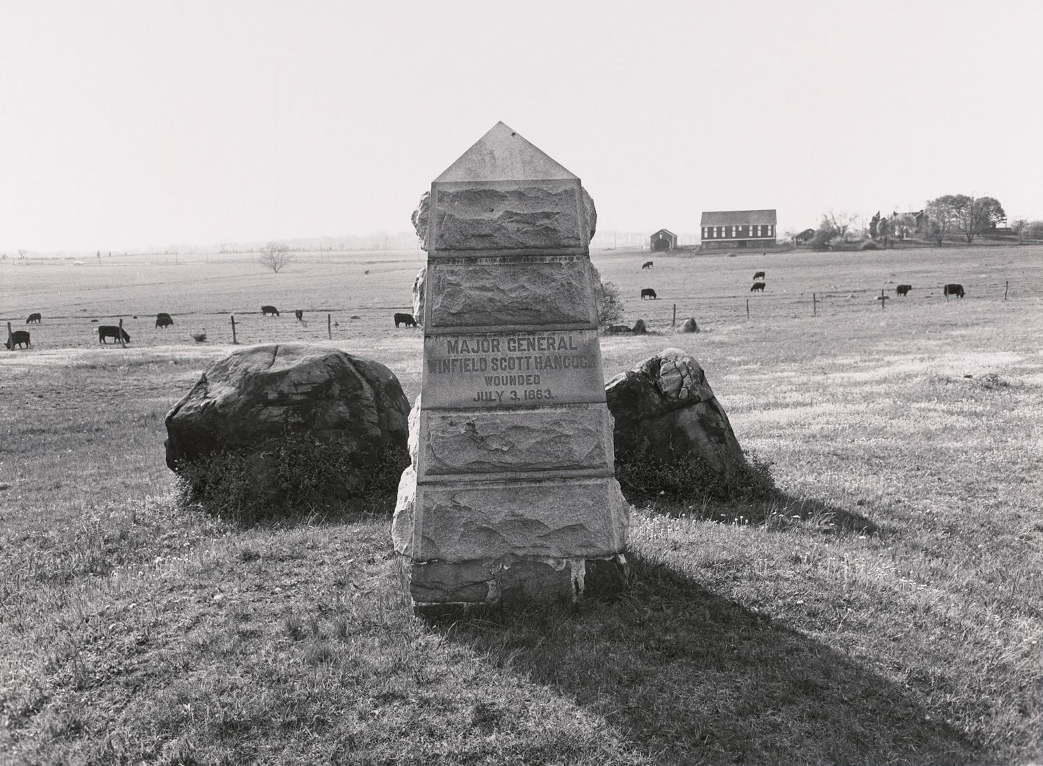 Site of Major General Hancock’s Wounding. Gettysburg National Military Park