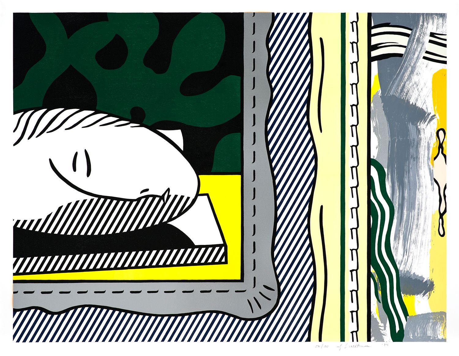 Two Paintings: Sleeping Muse