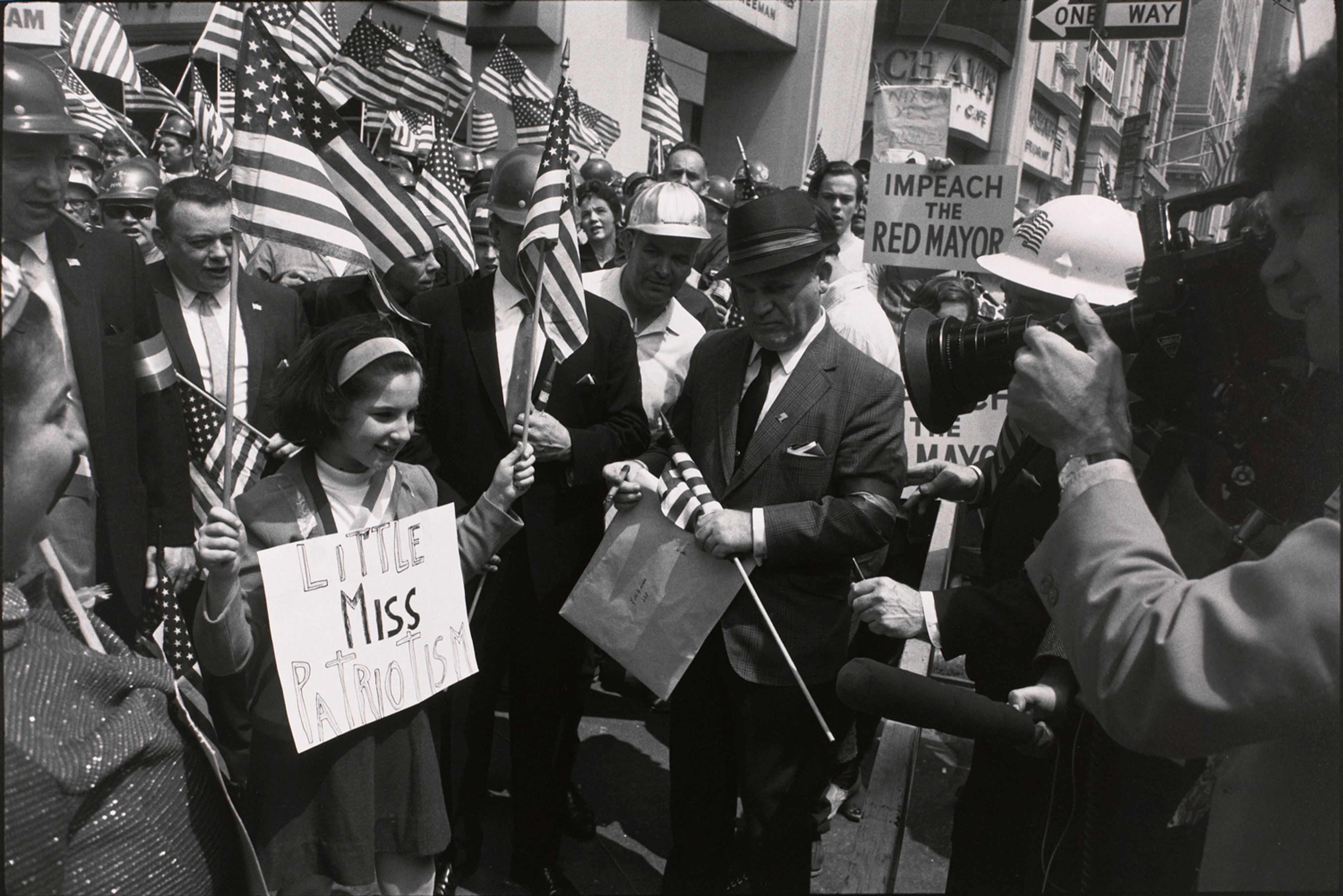 Hard Hat Rally, New York, 1969