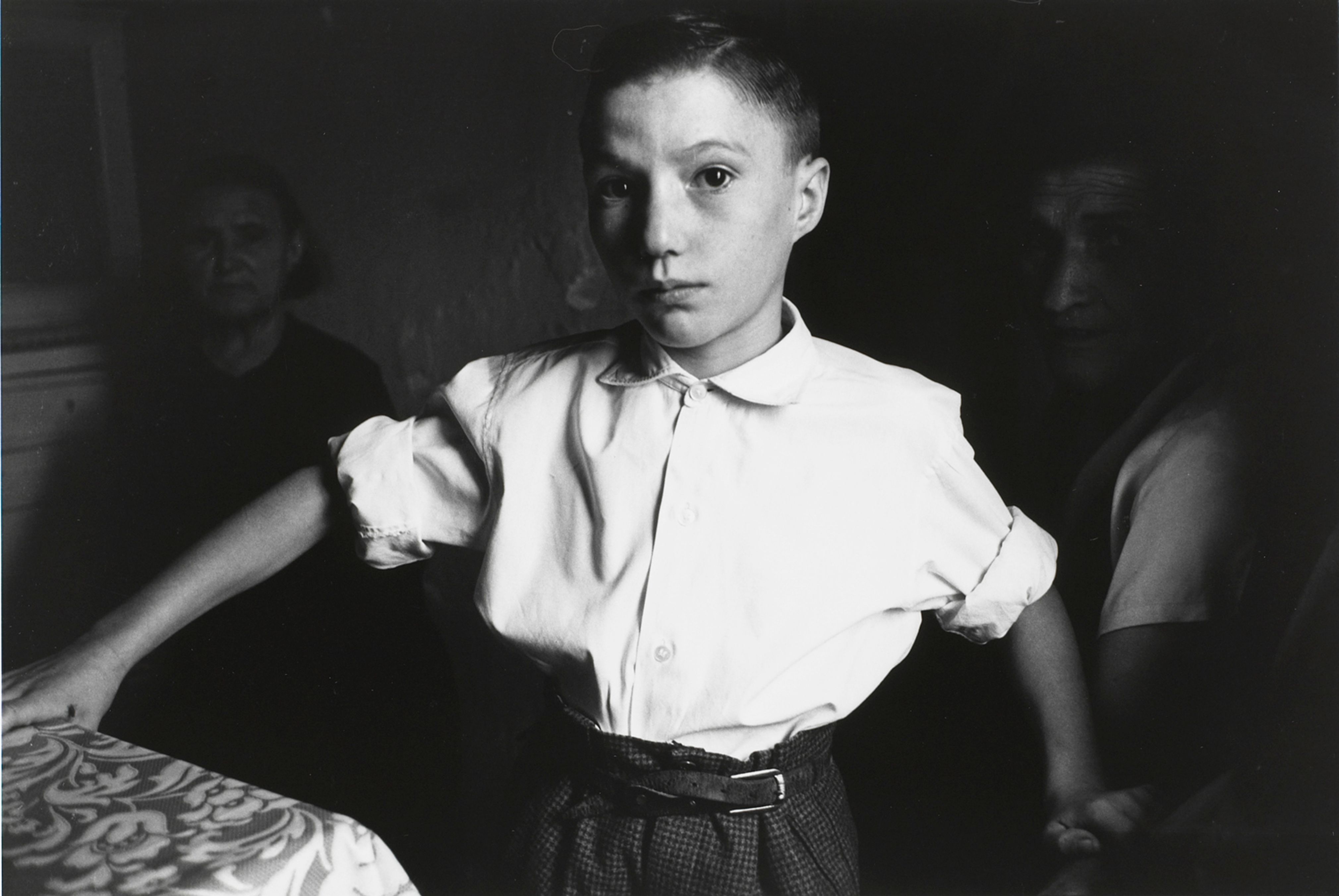 Boy in White Shirt, Burgos, Spain, 1964