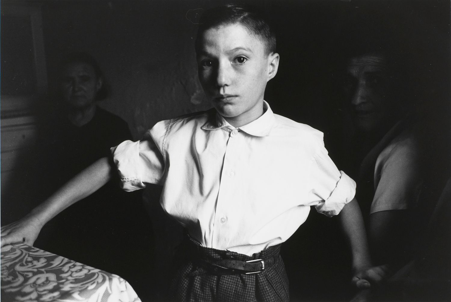 Boy in White Shirt, Burgos, Spain, 1964