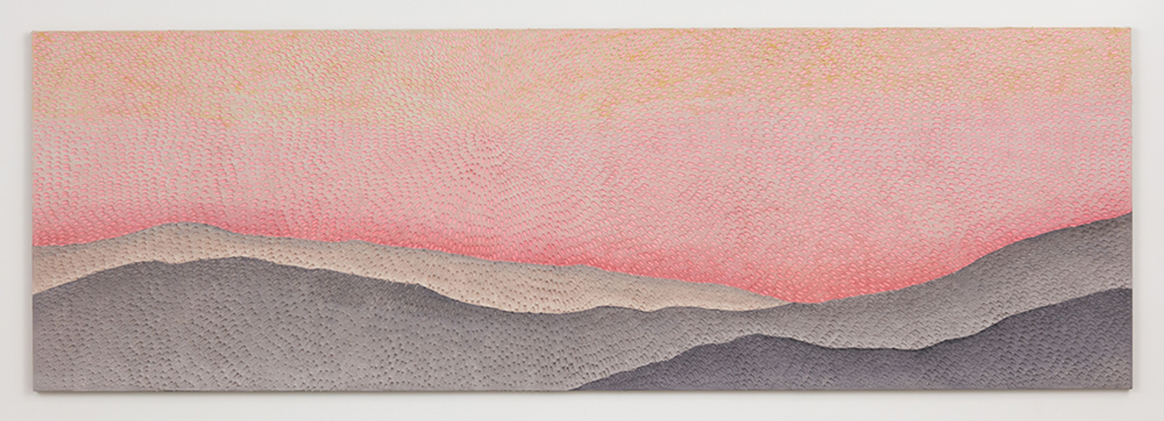 Thoughts Move Along Your Ridge (Painted Sand SF #3P, Pink Sky)