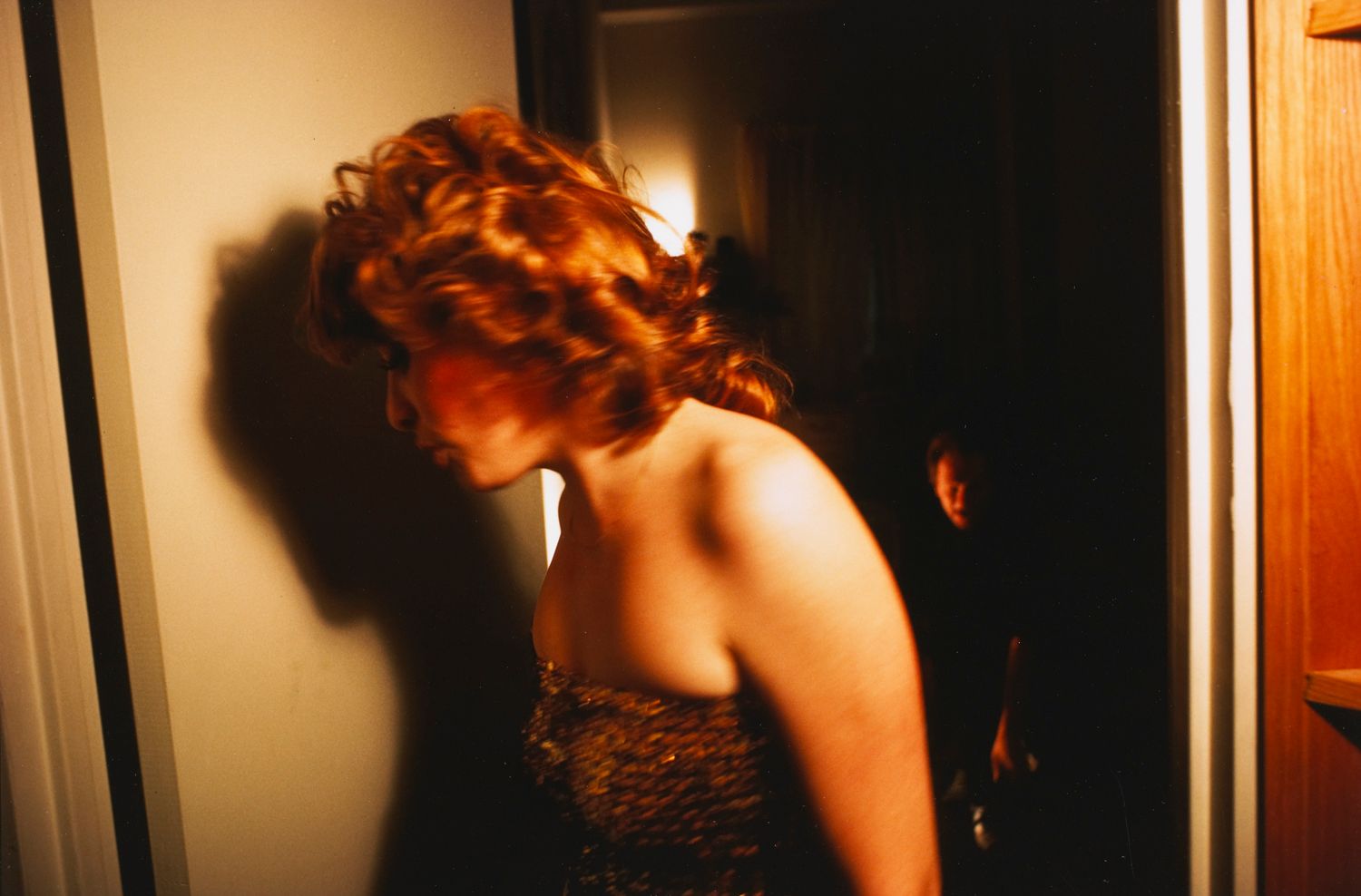 Shelly leaving the room, New York City