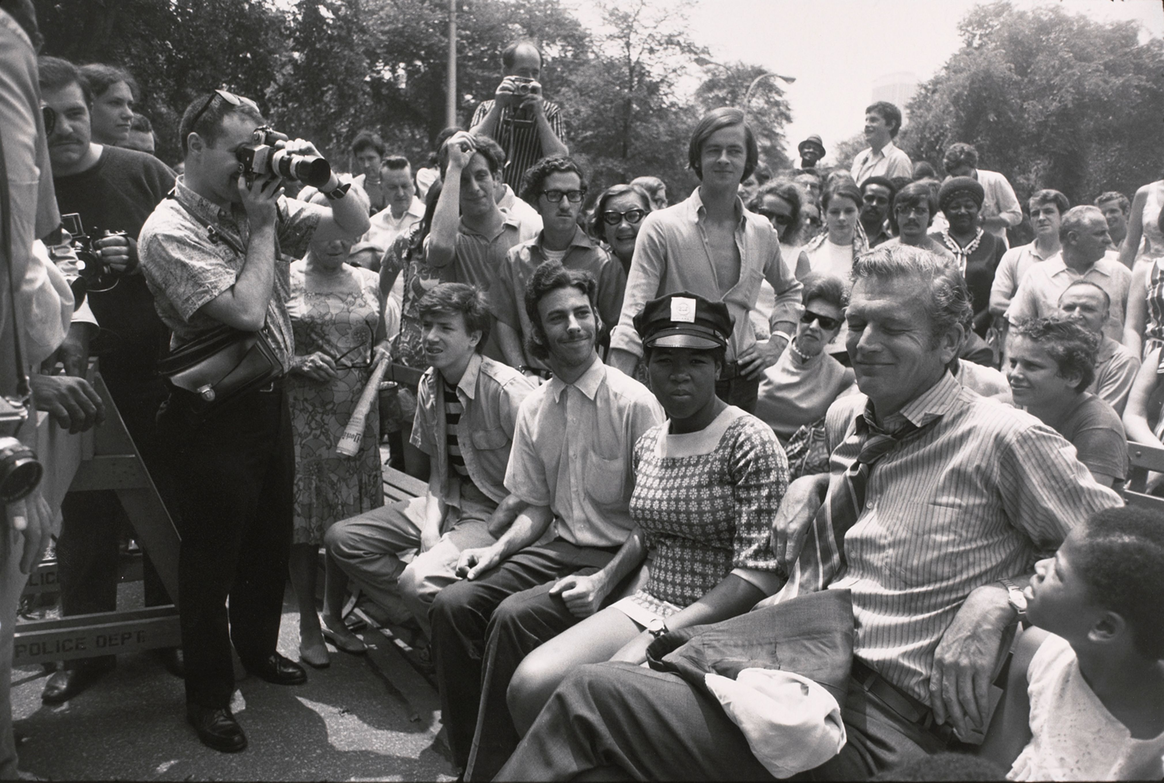 Mayor John Lindsay, Central Park, New York, 1969