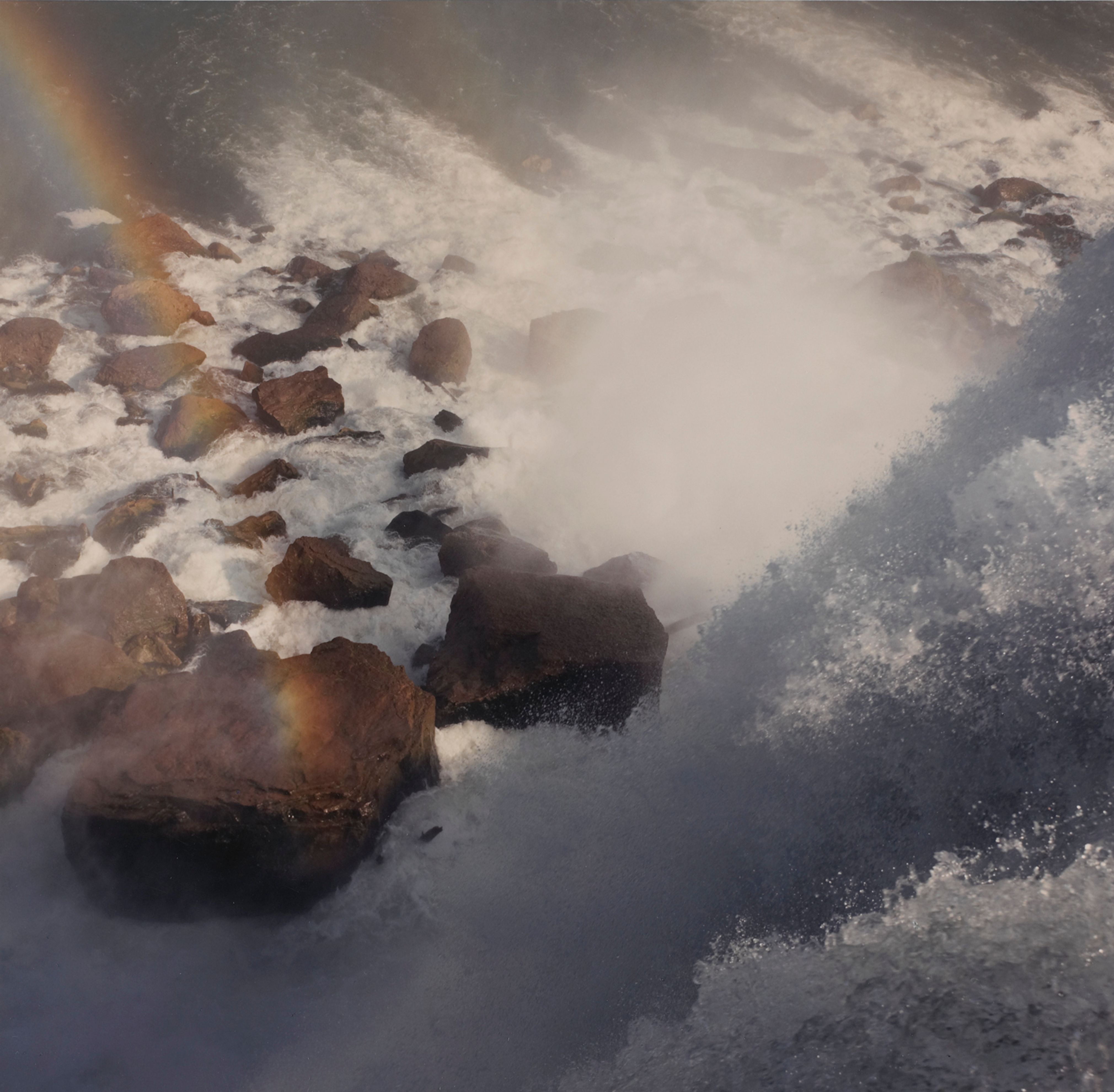 Rainbow in the Falls from Luna Island
