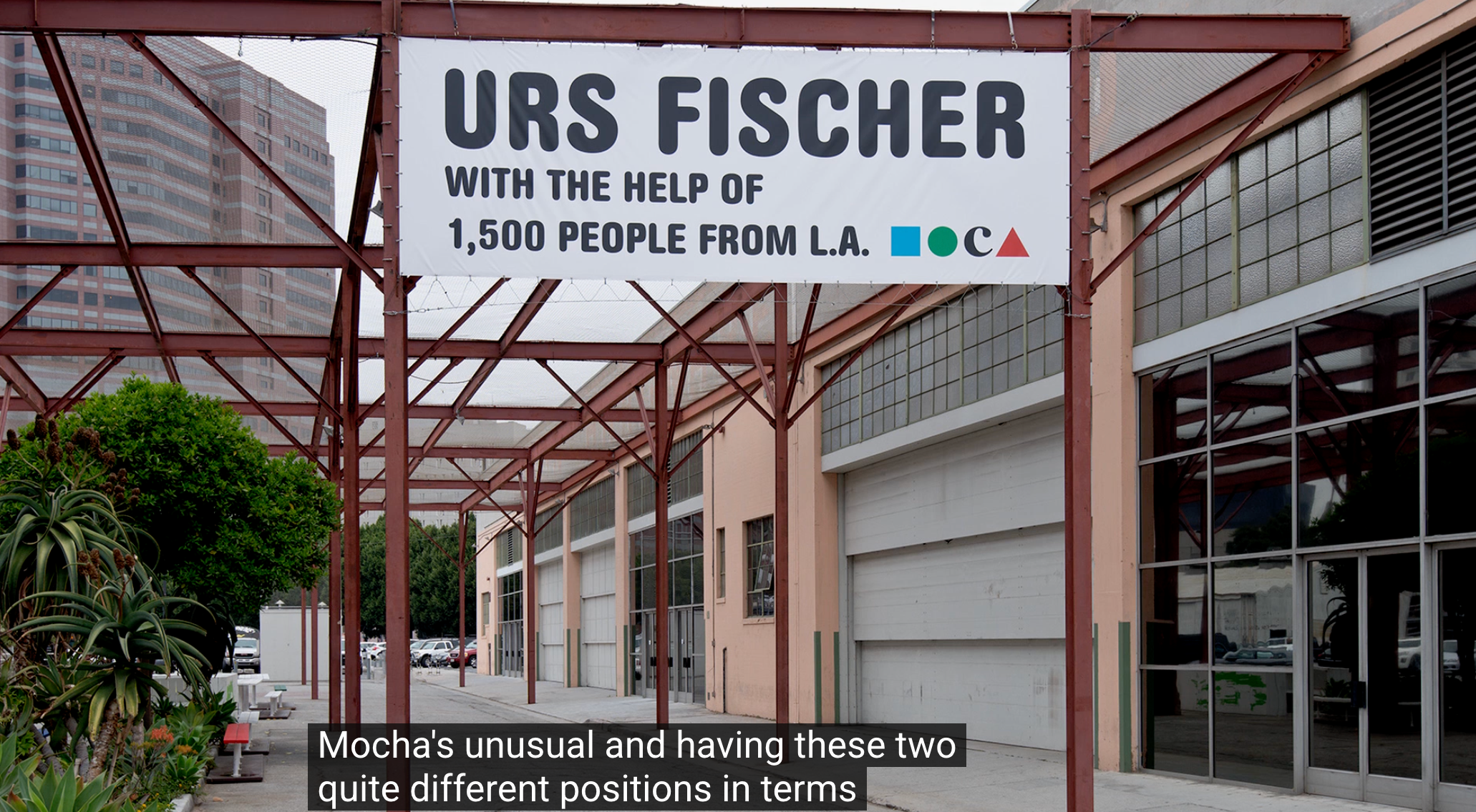 Urs Fischer by Curator Jessica Morgan