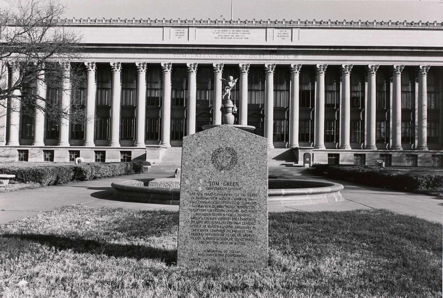 Courthouse Grounds. San Angelo, Texas
