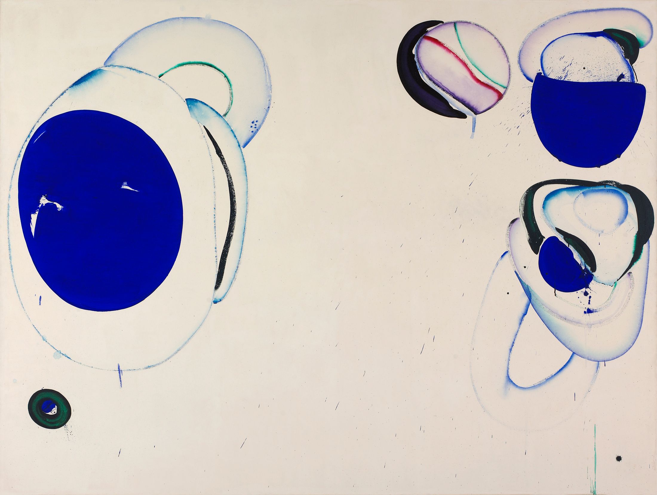Blue Balls VIII, Sam Francis, 1961-1962 | MOCA LA