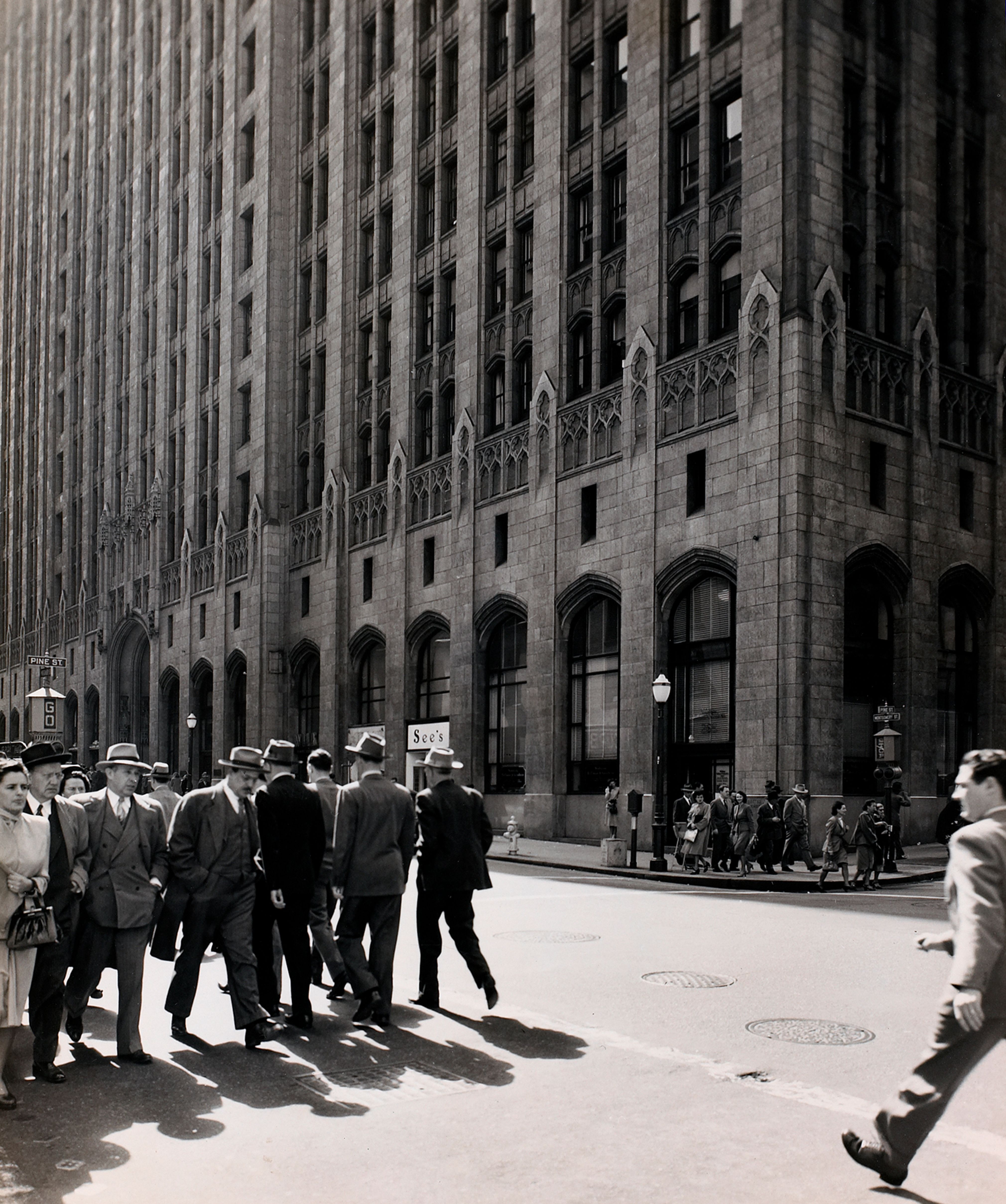 Businessmen in Financial District