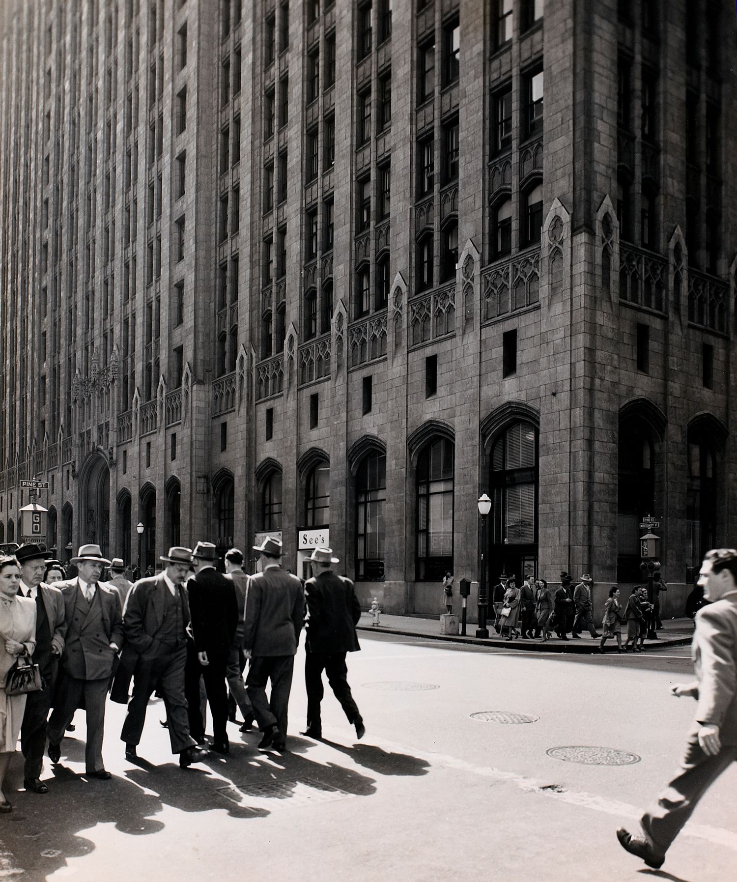 Businessmen in Financial District