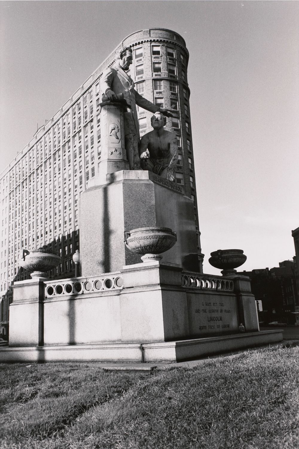 The Emancipation. Park Square, Boston, Massachusetts