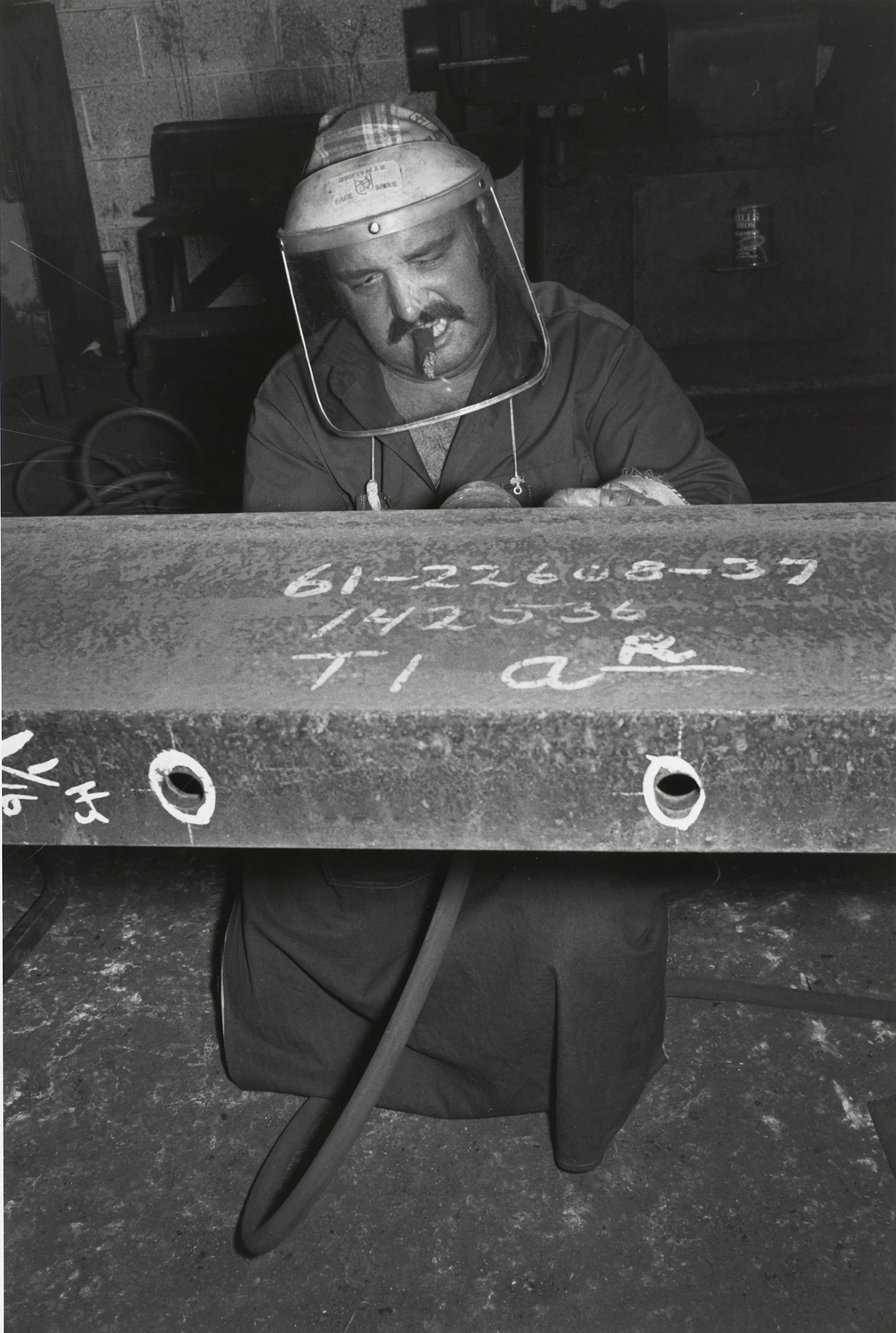 CLEVELAND, OHIO (man with mask and cigar)