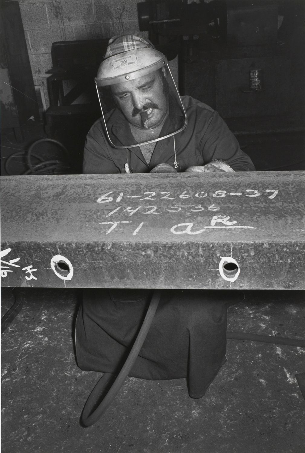 CLEVELAND, OHIO (man with mask and cigar)
