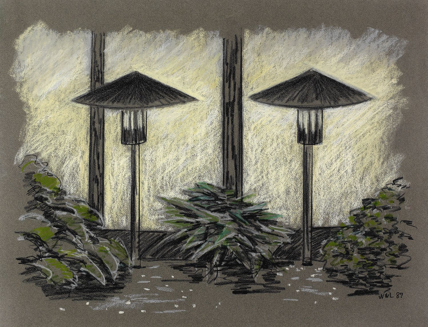 Twin Garden Lights