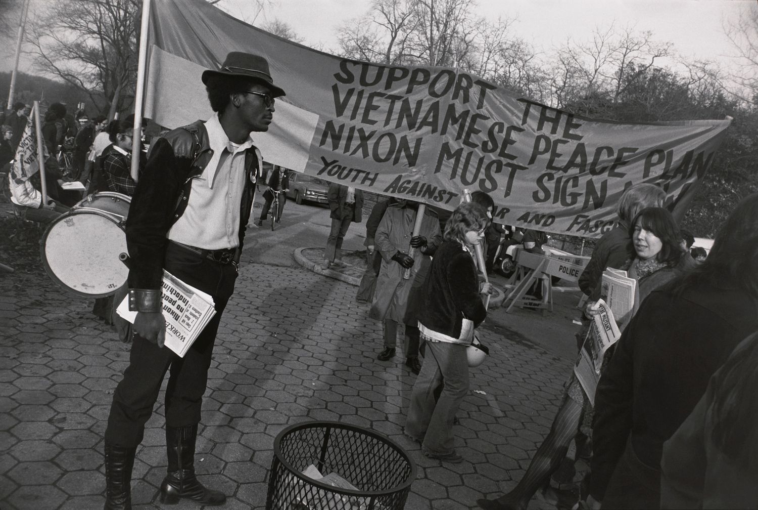 Peace Demonstration, Central Park, New York, 1969