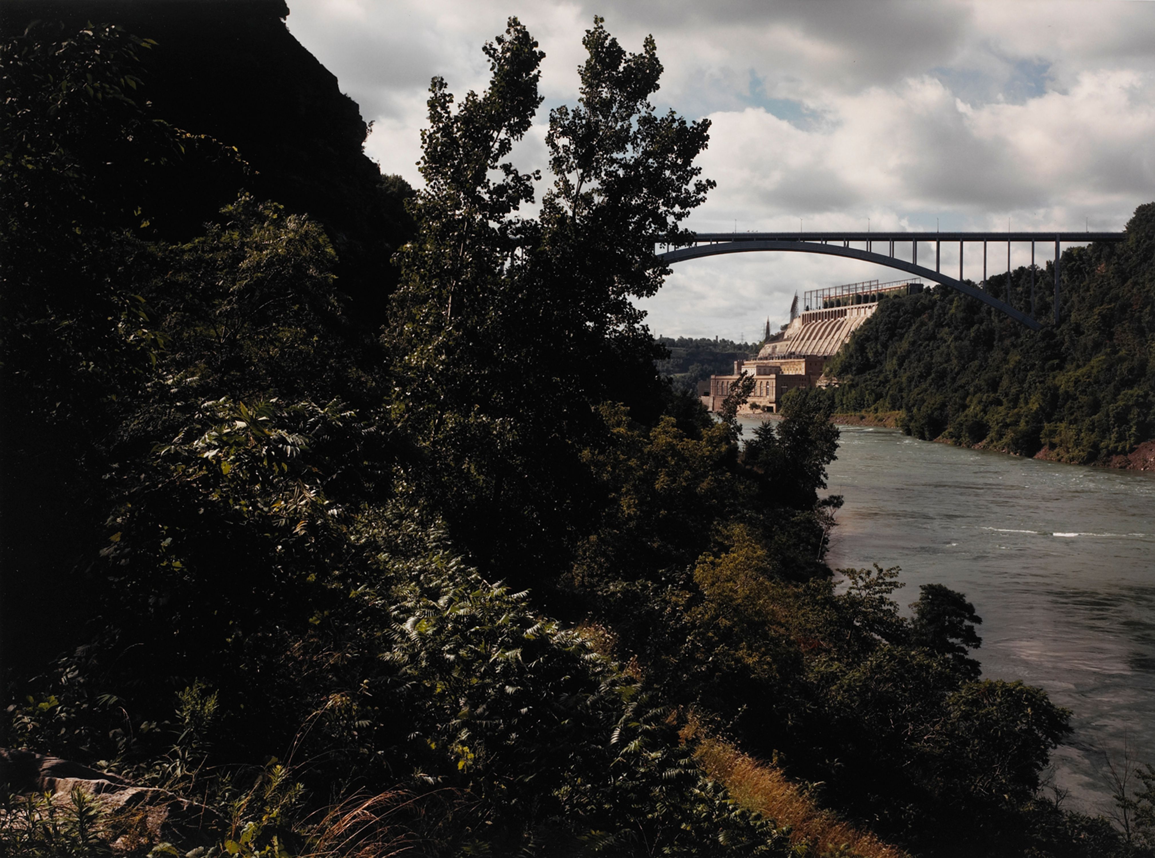 View of the Lewiston-Queenston Bridge
